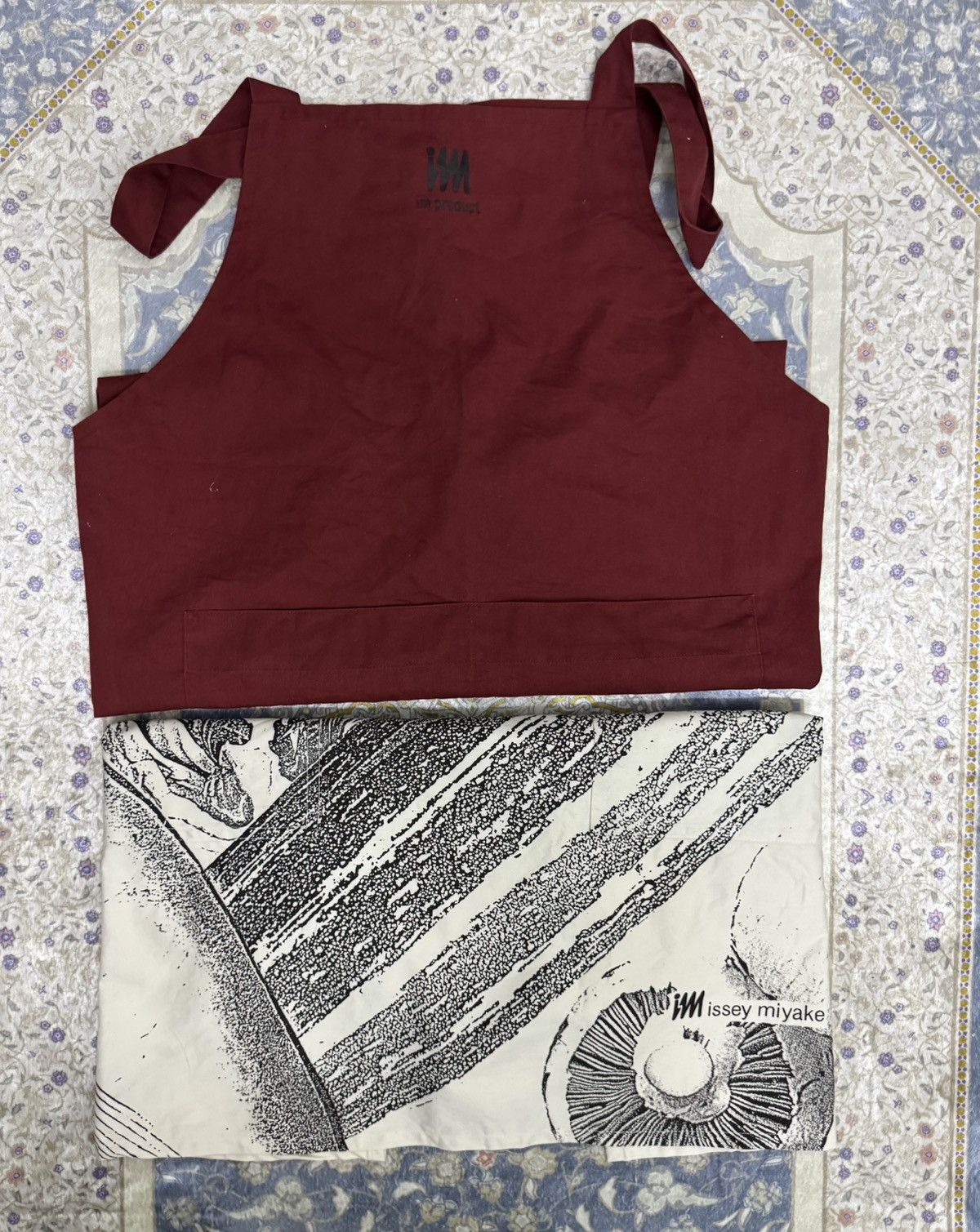 Issey Miyake 🇯🇵 Combo ISSEY MIYAKE japan Apron Size ONE SIZE - 1 Thumbnail