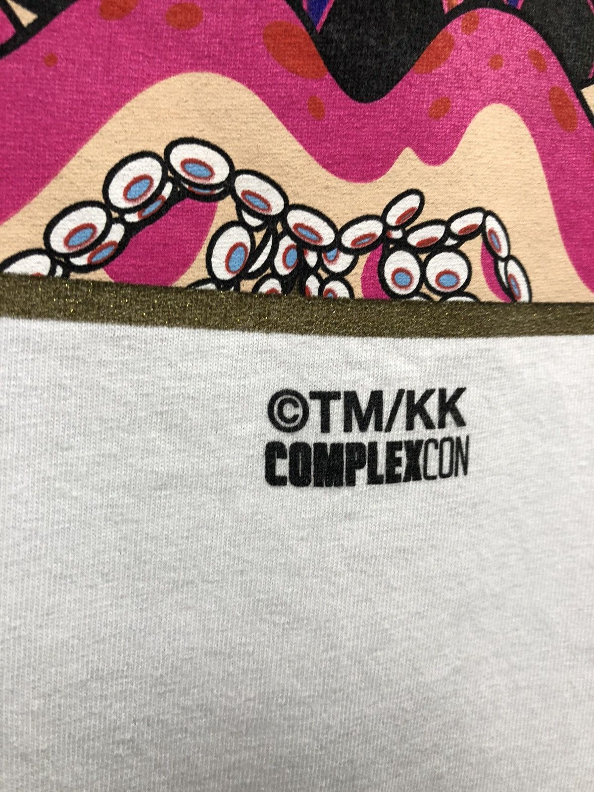 Takashi Murakami Complexcon x Murakami 2017 Hungry White T-Shirt XL Size US XL / EU 56 / 4 - 6 Thumbnail