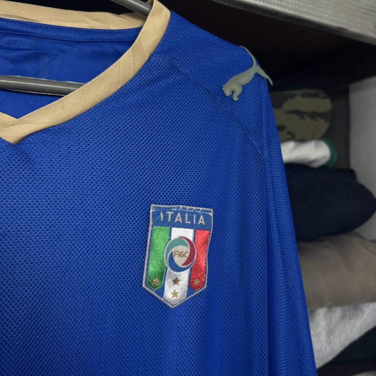 Puma Vintage Puma FC Italy 2000’s Home Training soccer jersey Size US XL / EU 56 / 4 - 4 Thumbnail
