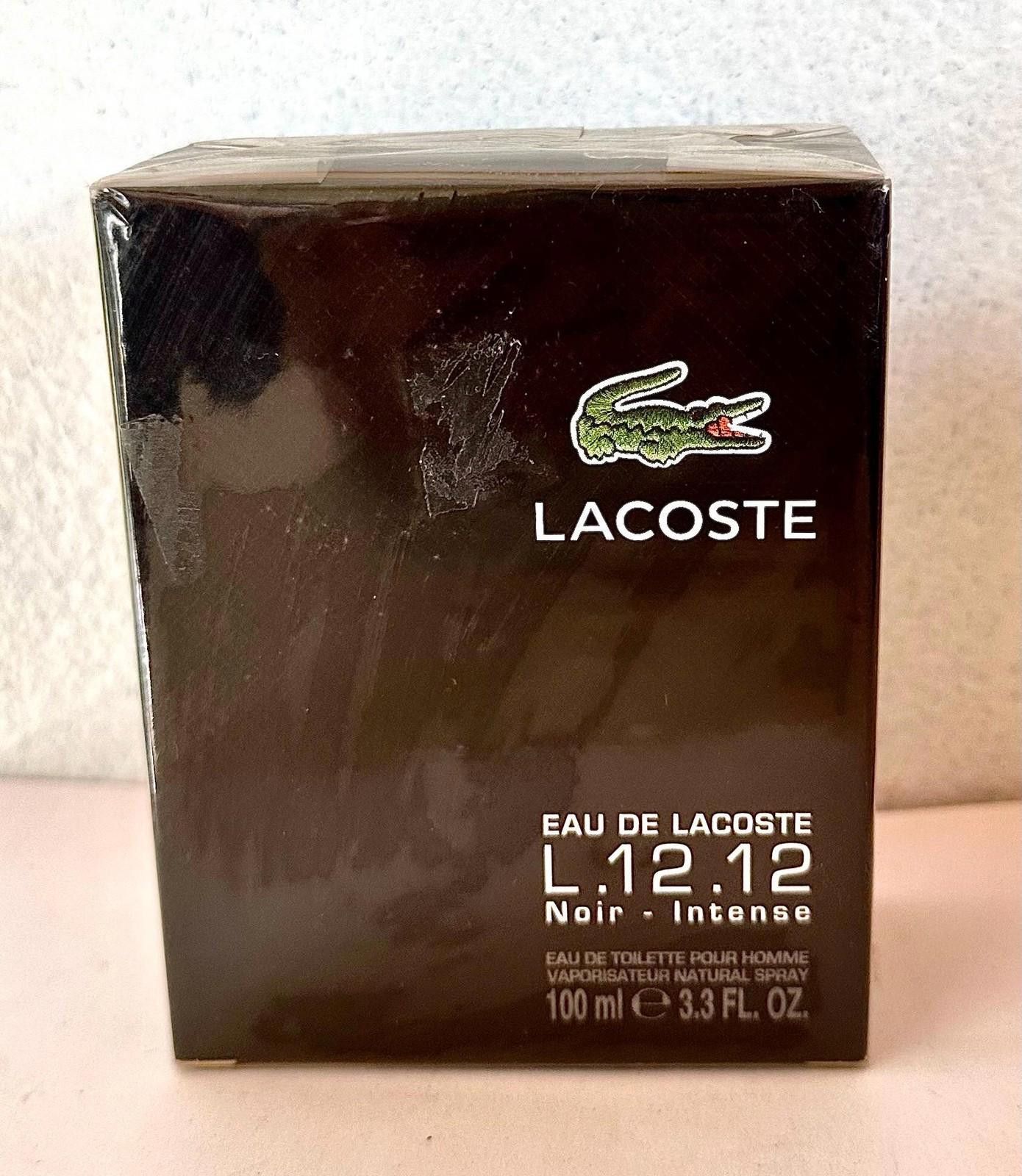 Lacoste Lacoste Eau de Lacoste Noir L.12.12 3.3oz EDT for men Size ONE SIZE - 1 Preview