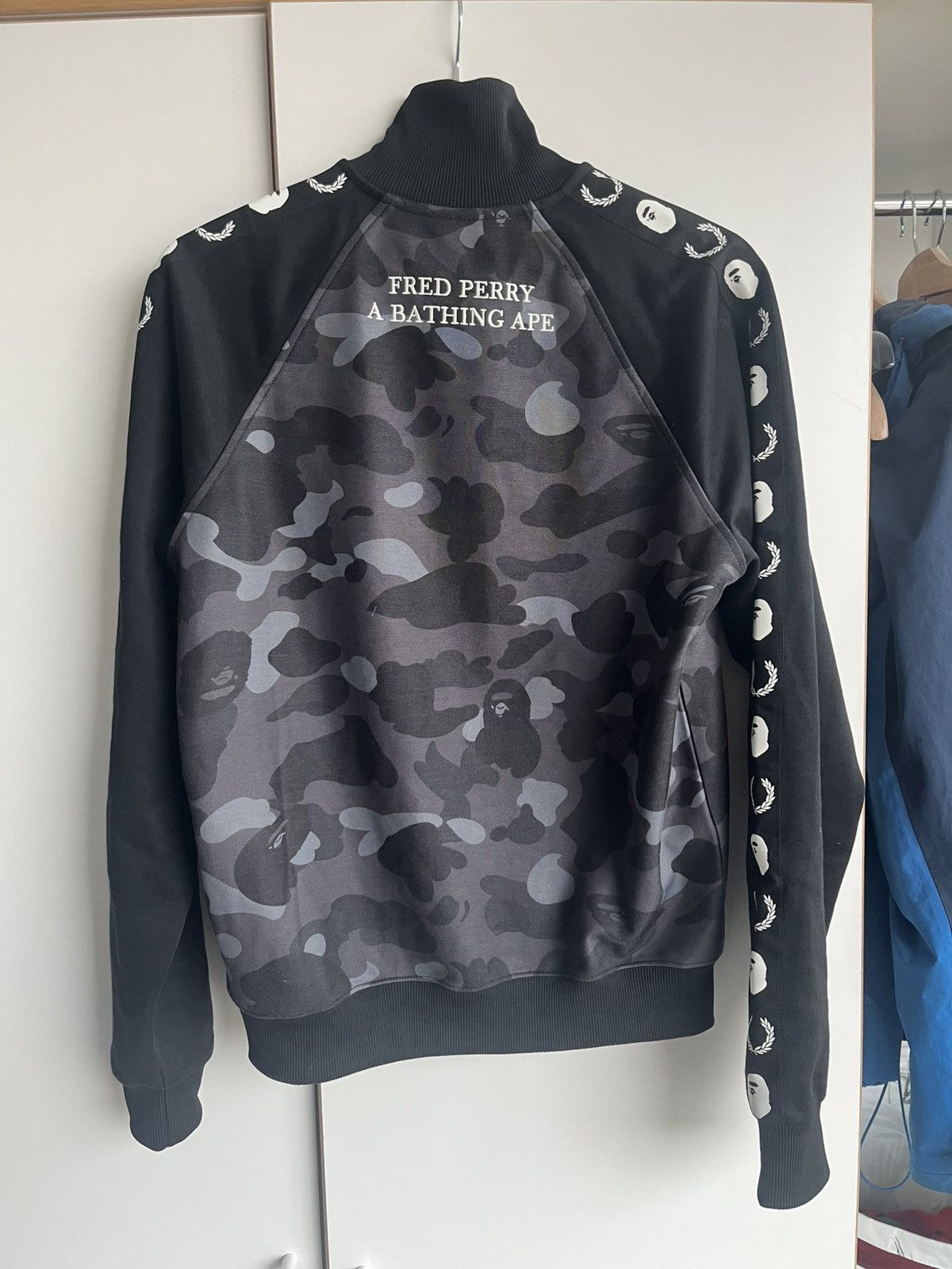Bape × Fred Perry Bape x Fred Perry Color Camo Track Jacket Size US S / EU 44-46 / 1 - 3 Thumbnail