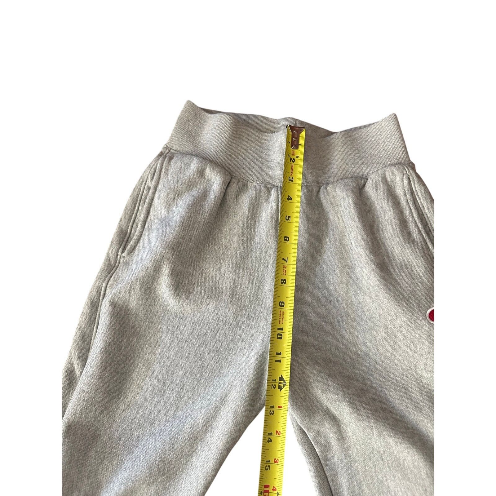 Champion Champion Reverse Weave Jogger Grey Sweatpants Size XS C Logo Size 24" / US 00 / IT 34 - 7 Thumbnail