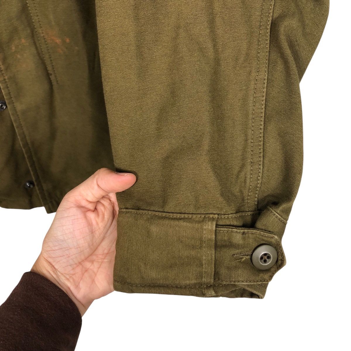 Japanese Brand 📌Vintage Biker Jacket Houston Military Multi Pocket Size US L / EU 52-54 / 3 - 16 Thumbnail