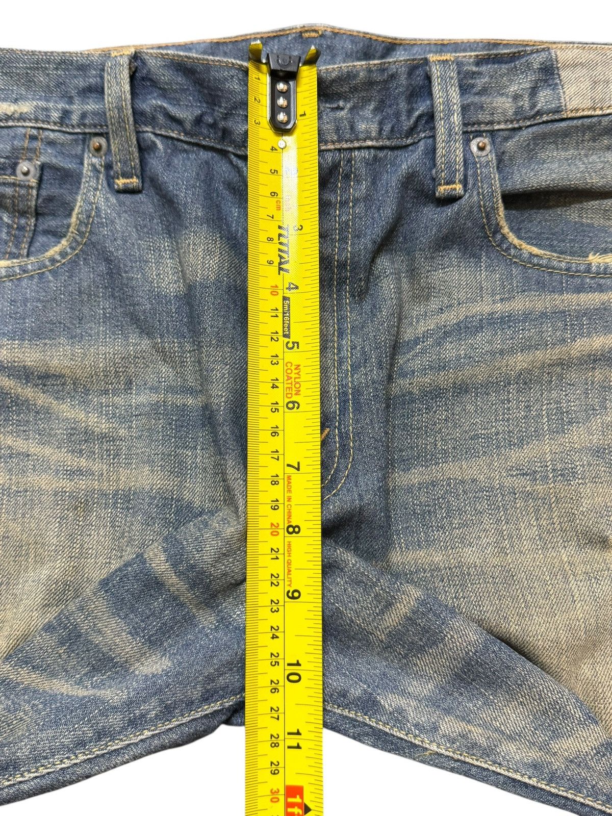 Levi's Vintage Y2K Levis 505 Mud Wash Faded Clawmark Distressed Size US 34 / EU 50 - 14 Thumbnail