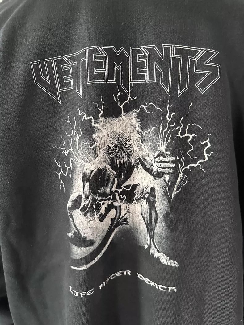 Vetements Vetements Electric Metal Devil Hoodie Size US M / EU 48-50 / 2 - 4 Thumbnail