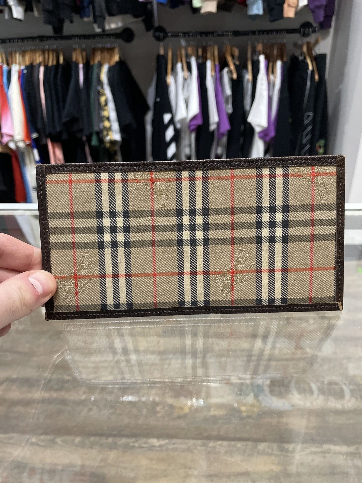 Burberry Burberry Nova Check Long Cash Wallet Size ONE SIZE - 3 Thumbnail