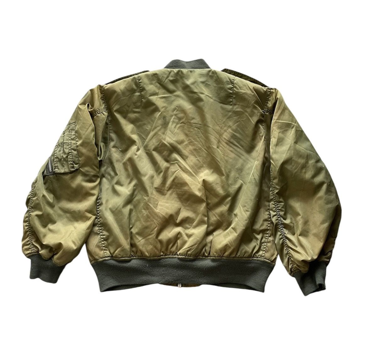 Vintage FADED SUN USA AIR FORCE BOMBER JACKET Size US M / EU 48-50 / 2 - 3 Thumbnail