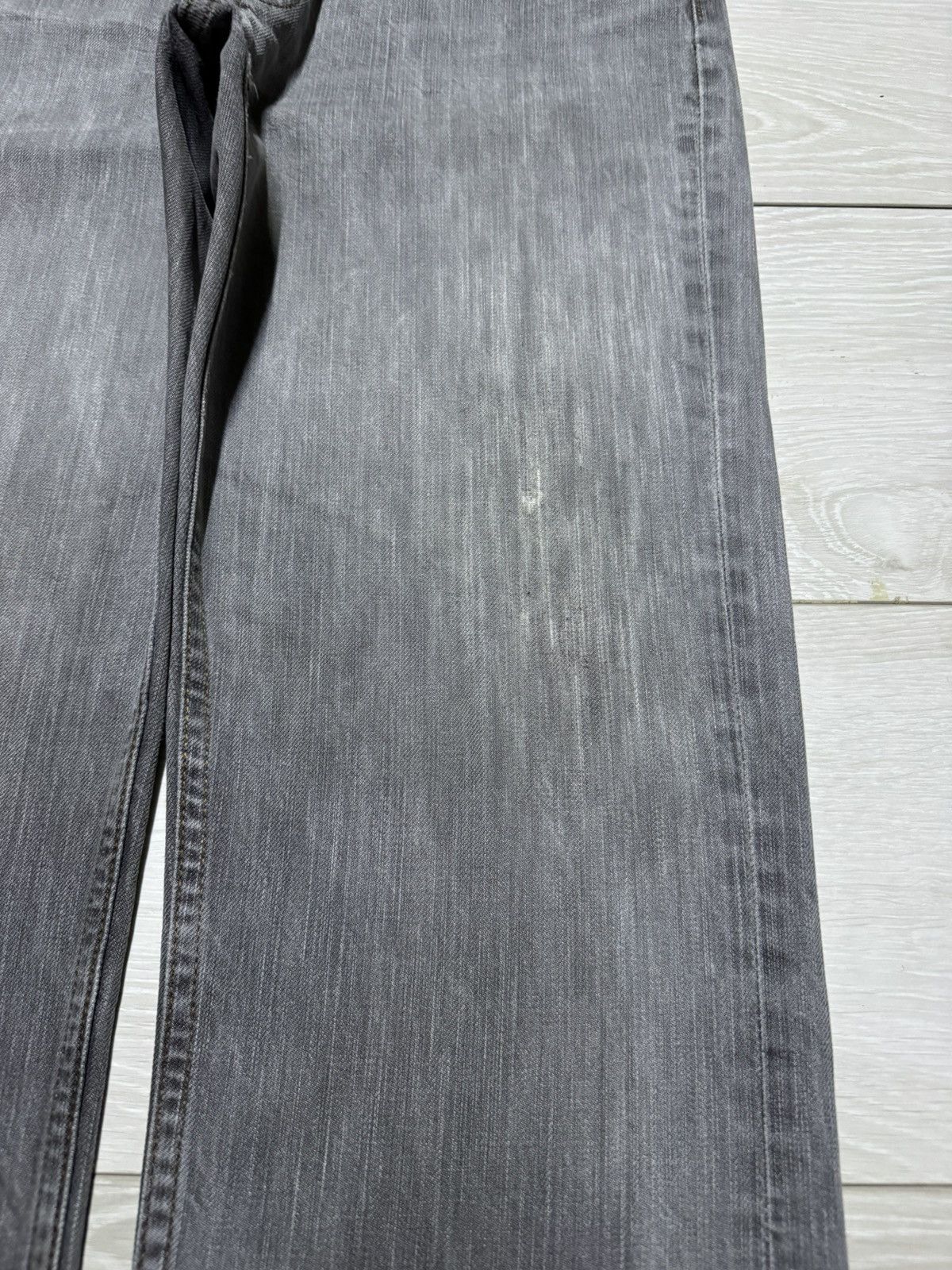 Uniqlo Uniqlo UJ Grey Denim Loose Straight Jeans Size US 32 / EU 48 - 8 Thumbnail