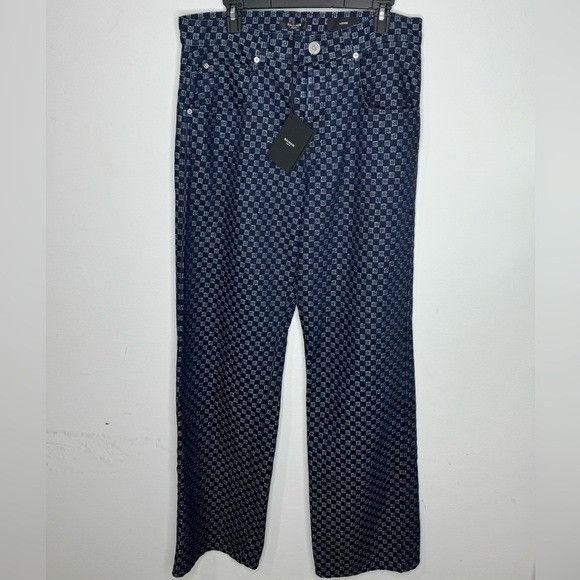 Balmain Balmain Monogram Jacquard Denim Jeans Blue Men’s Size 32 Size US 32 / EU 48 - 1 Thumbnail