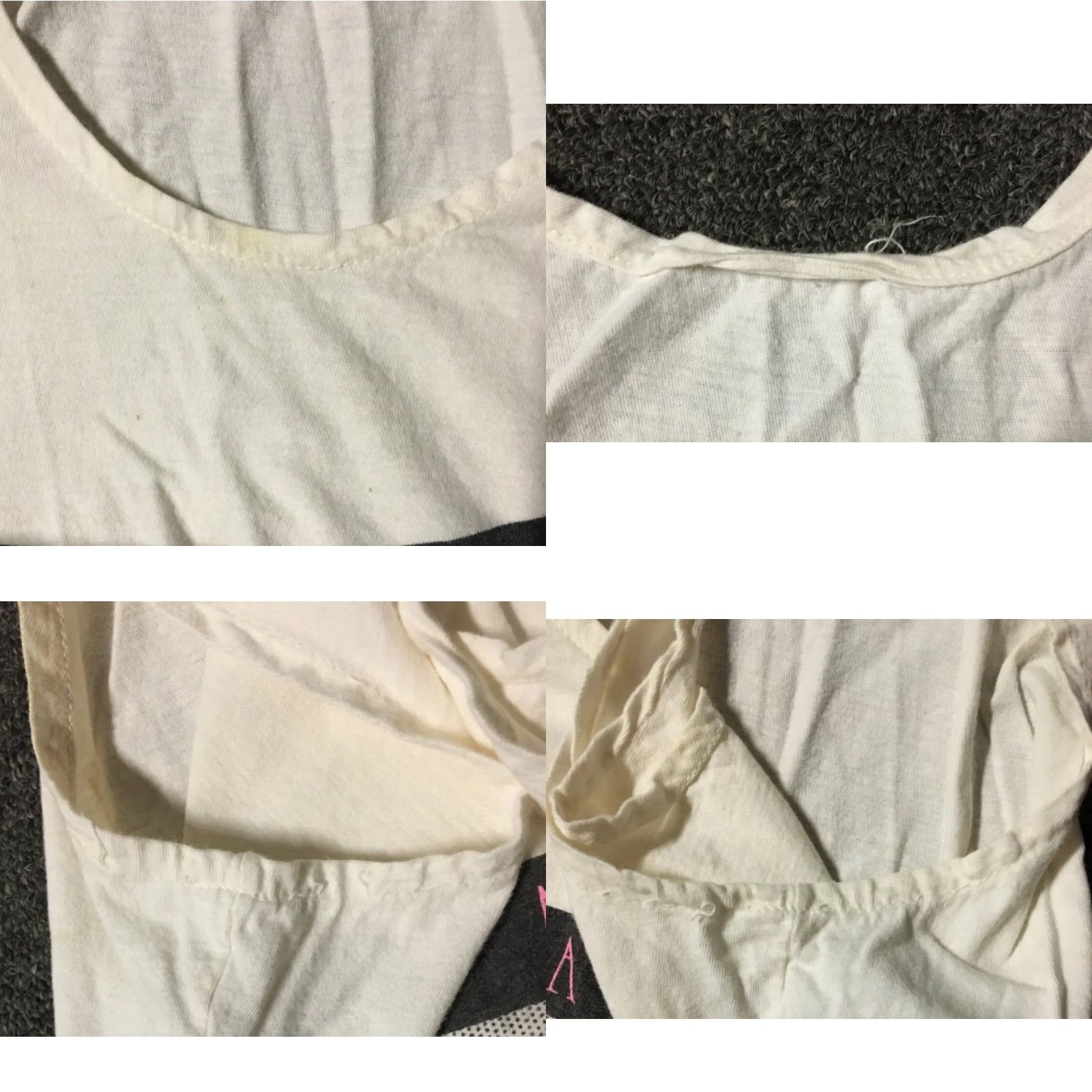 Paradise VINTAGE Paradise Beach Club Faded Distress Tank Top XS Surf Grunge California OP Size US XS / EU 42 / 0 - 8 Thumbnail