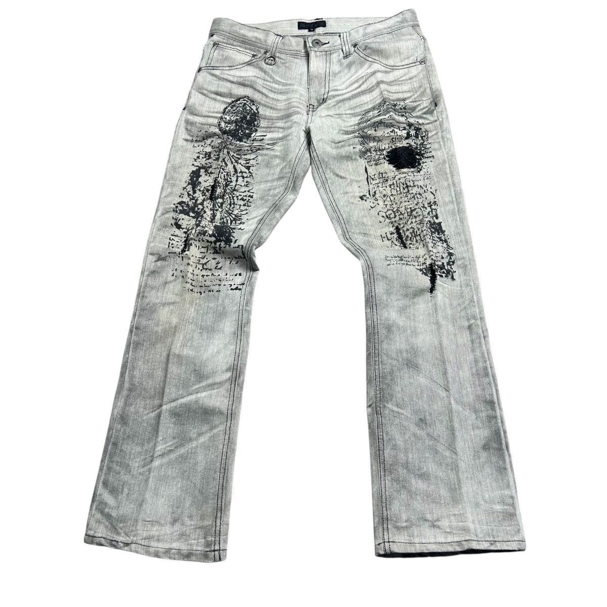 In The Attic Vintage Rare in the attic Acidwash Size US 32 / EU 48 - 15 Thumbnail