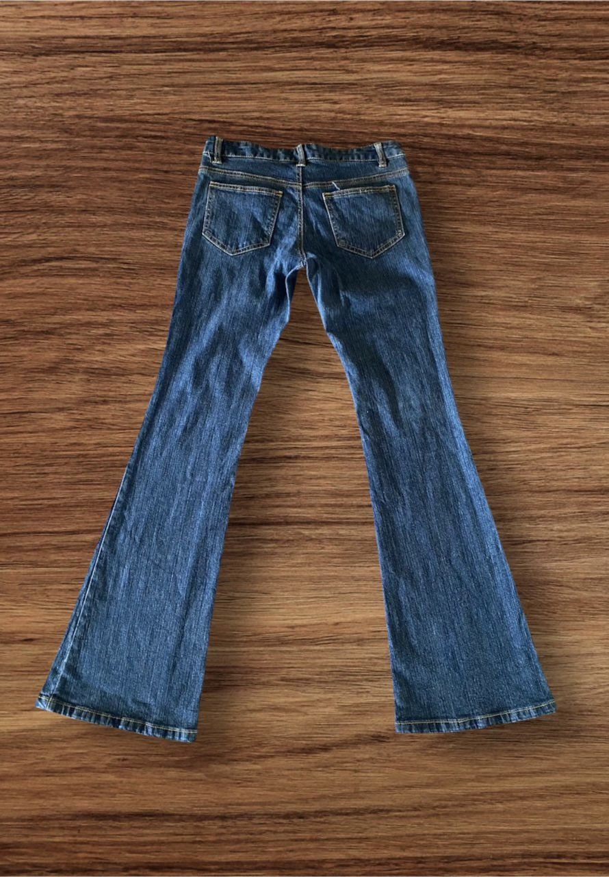 Hysteric Glamour Japanese Brand FAZBEE Super Flare Style Denim Size US 29 - 1 Thumbnail