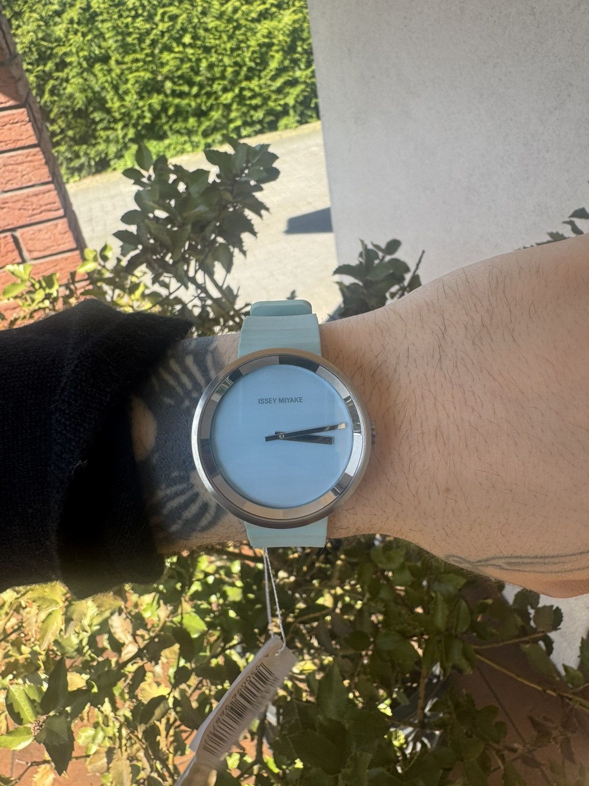 Issey Miyake 1990's Issey Miyake Baby Blue Watch Japanese Rare Designer Size ONE SIZE - 1 Thumbnail