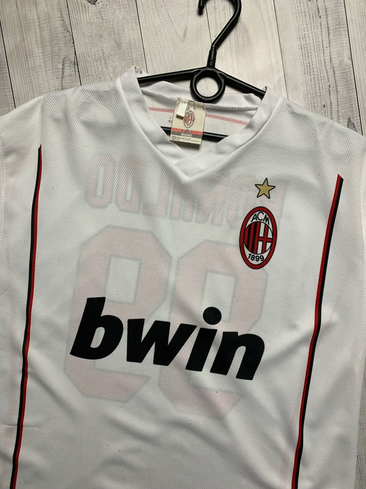 Vintage Vintage AC Milan 99 Ronaldo official product jersey L Size US L / EU 52-54 / 3 - 6 Thumbnail