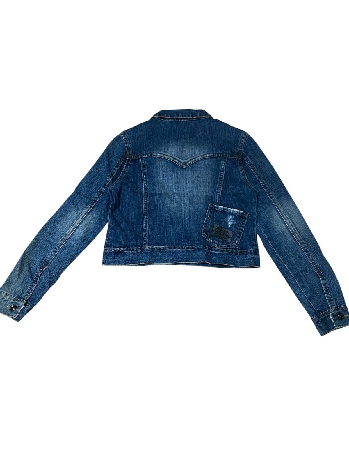 Dolce & Gabbana D&G Nicely Faded Type 3 Style Denim Jacket Size US M / EU 48-50 / 2 - 4 Thumbnail