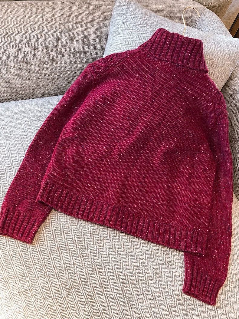 Loro Piana LORO PIANA Colorful snowflake baby cashmere high collar sw Size M / US 6-8 / IT 42-44 - 3 Thumbnail