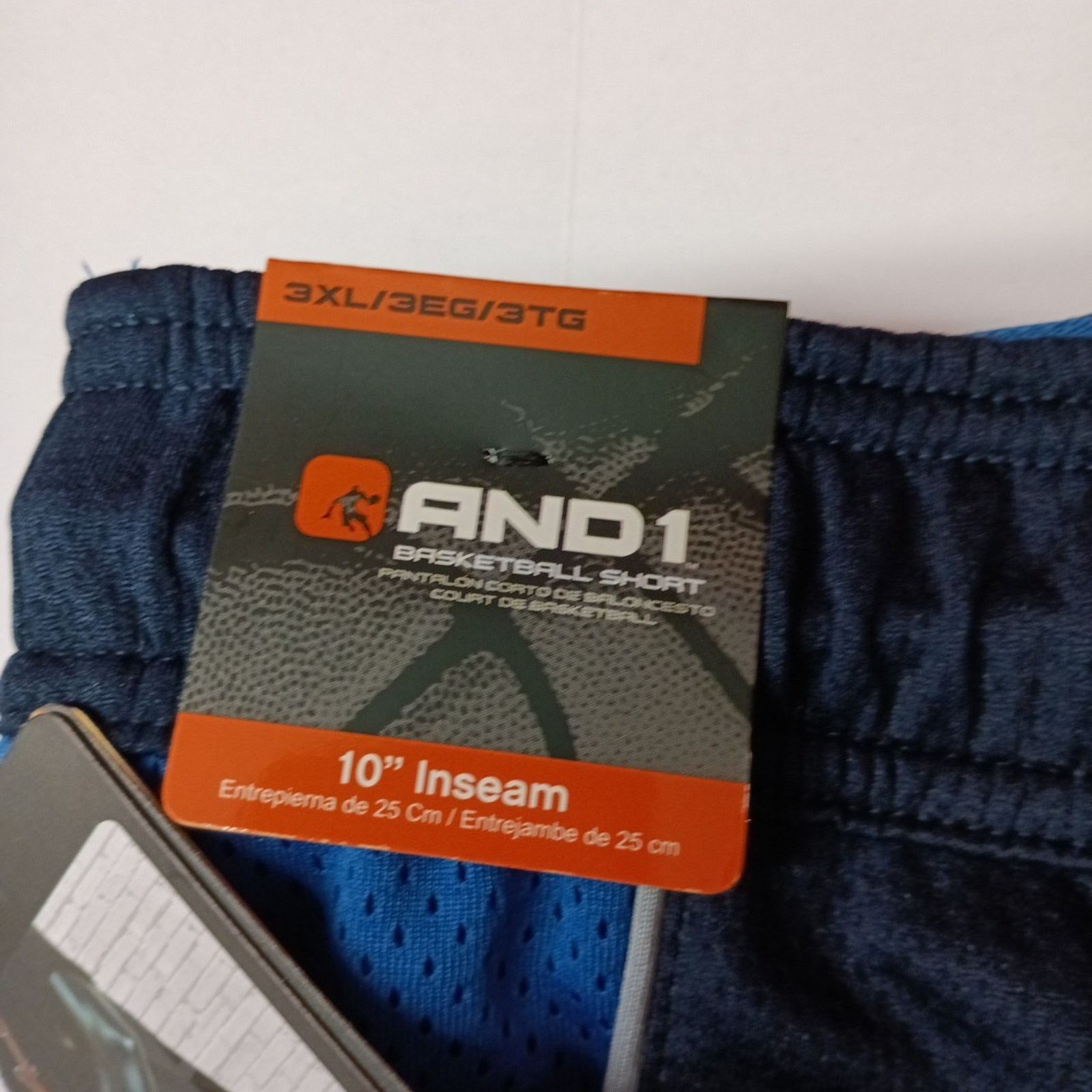 Other 2 AND1 Basketball Shorts Men’s Size 3XL Gray Blue 10" Ins Size US 44 / EU 60 - 10 Thumbnail