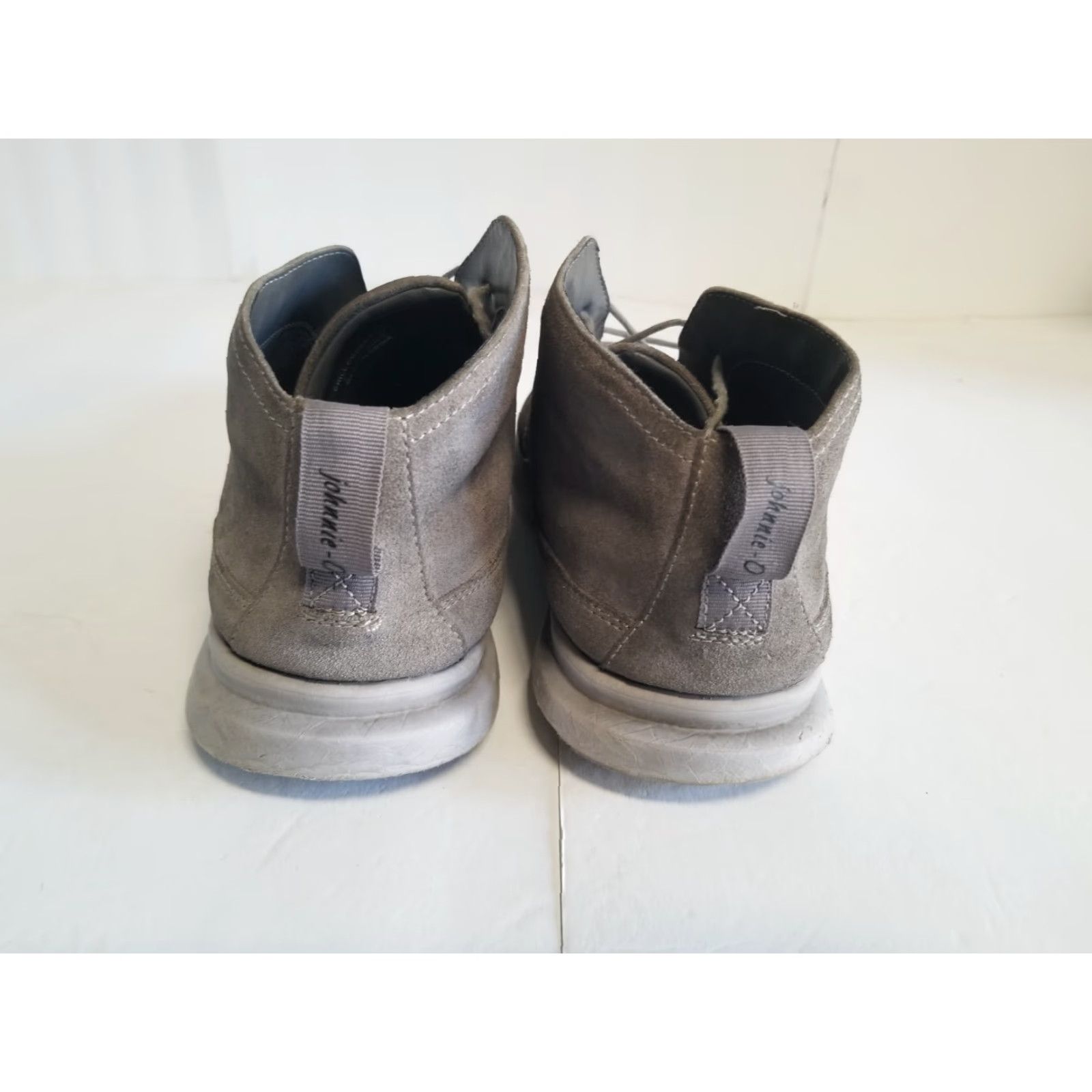 johnnie-O johnnie-O The Chill Chukka Boots Mens Size 13 M Gray Suede Size US 13 / EU 46 - 3 Thumbnail