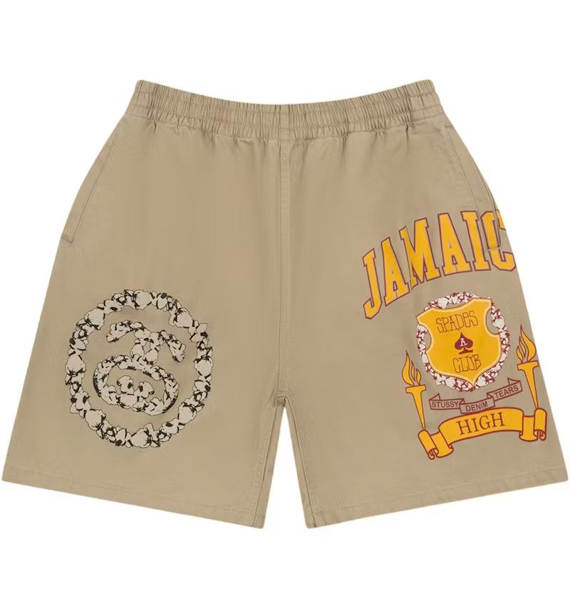 DENIM TEARS × Stussy Denim Tears Stussy Khaki Shorts Size US 38 / EU 54 - 1 Thumbnail