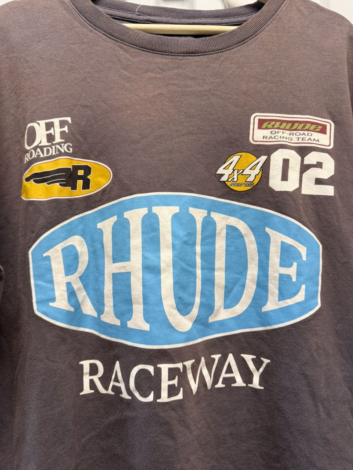 Rhude Rhude Raceway Vintage Tee S Size US S / EU 44-46 / 1 - 2 Thumbnail