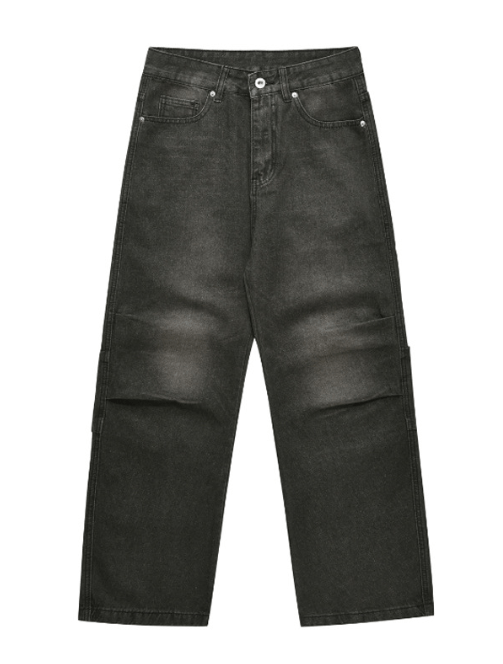 Japanese Brand × Jean American retro high street distressed casual jeans Size US 32 / EU 48 - 4 Thumbnail
