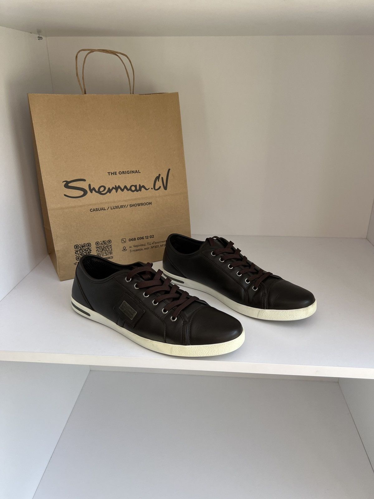 Designer × Dolce & Gabbana × Vintage Vintage Dolce&Gabbana men trainers sneakers shoes Size US 10 / EU 43 - 2 Thumbnail