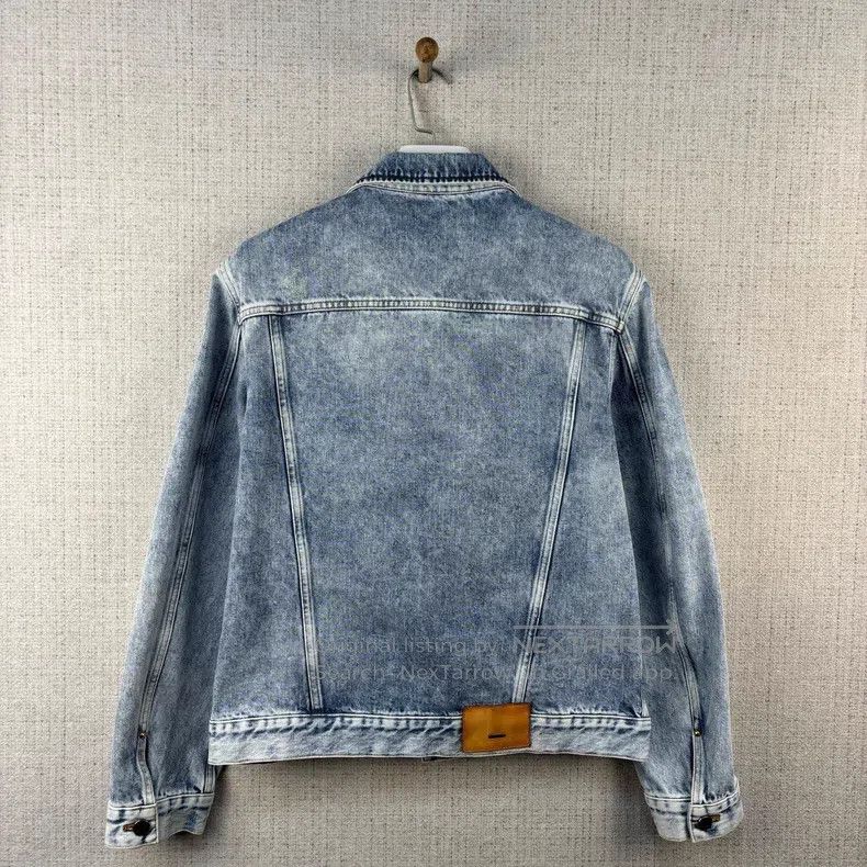 Issey Miyake Louis Vuitton Washed Casual Tag DNA Denim Jacket Size US M / EU 48-50 / 2 - 3 Thumbnail