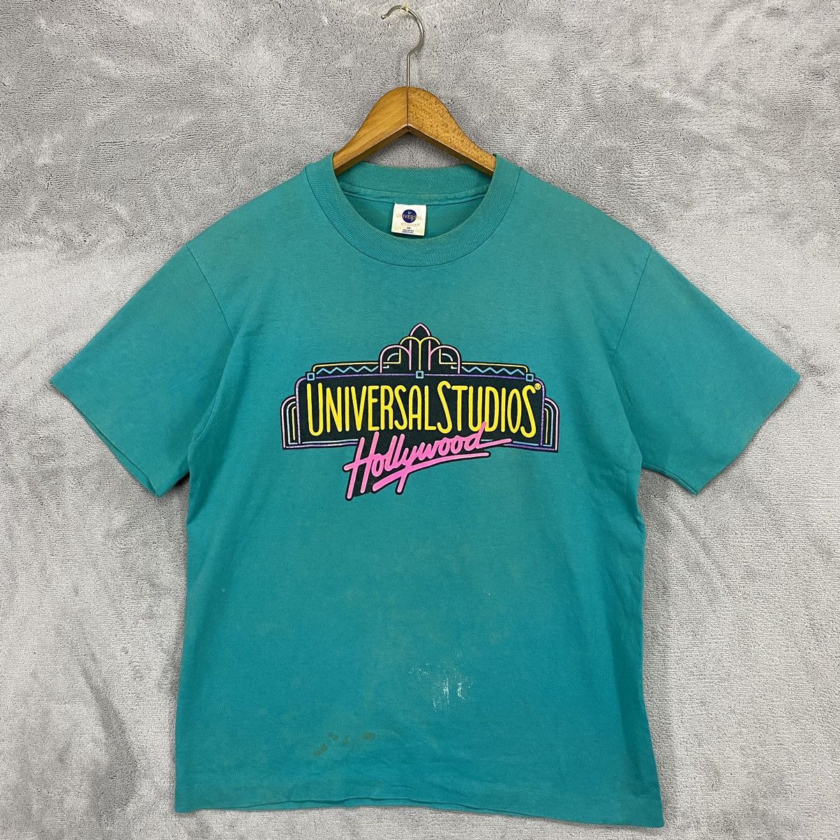 💥RARE💥 VINTAGE UNIVERSAL STUDIOS HOLLYWOOD FADED TEE