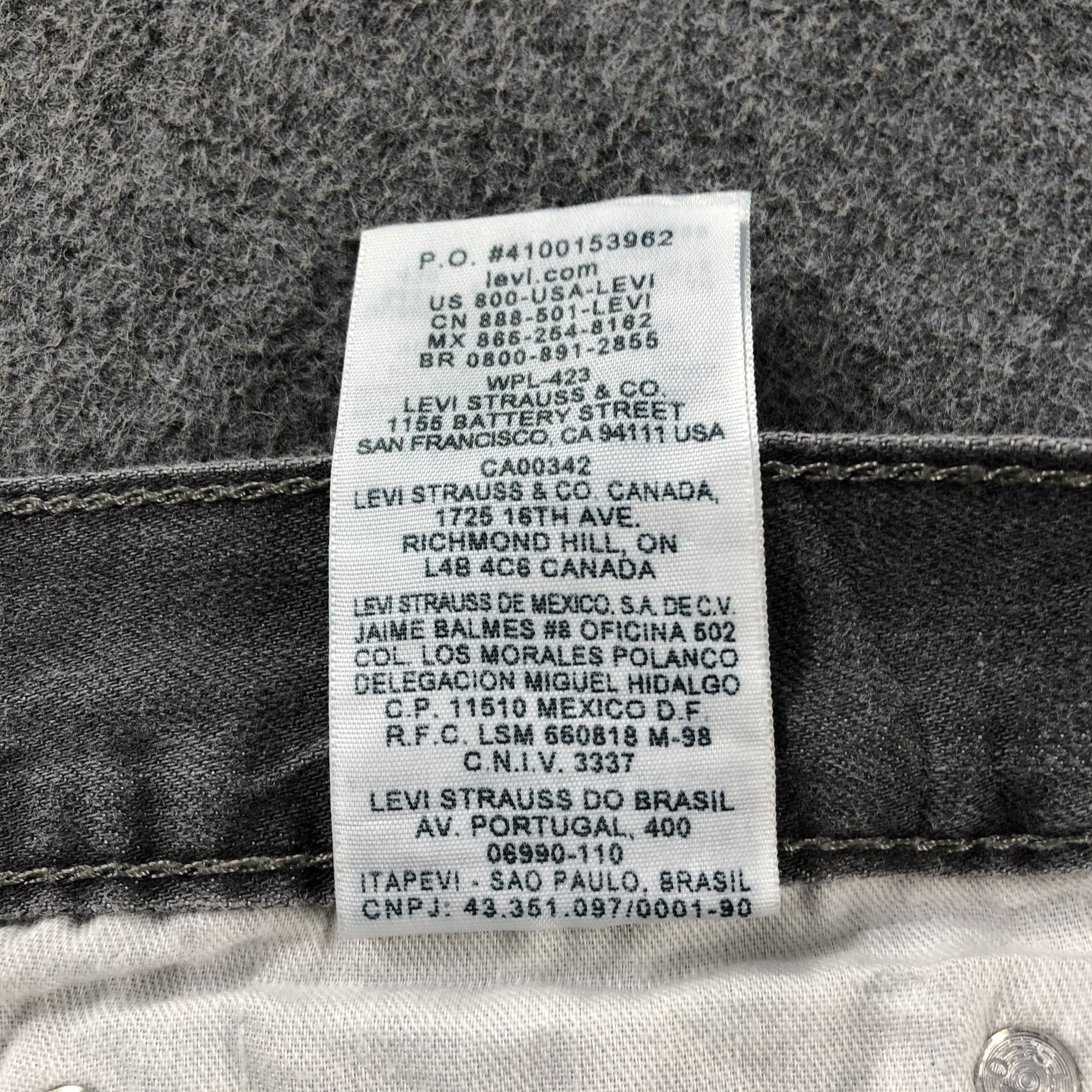 Levi's Vintage Faded Black Levis 505 Jeans-J2389 Size US 32 / EU 48 - 11 Thumbnail