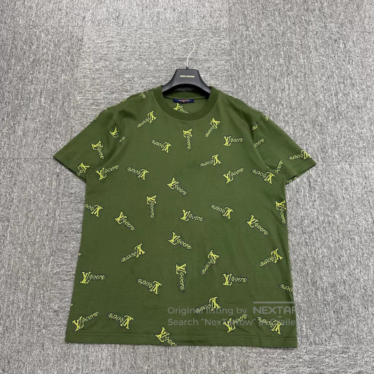 Louis Vuitton Louis Vuitton SS25 Embroidered Letter Tee. Size US XL / EU 56 / 4 - 1 Thumbnail