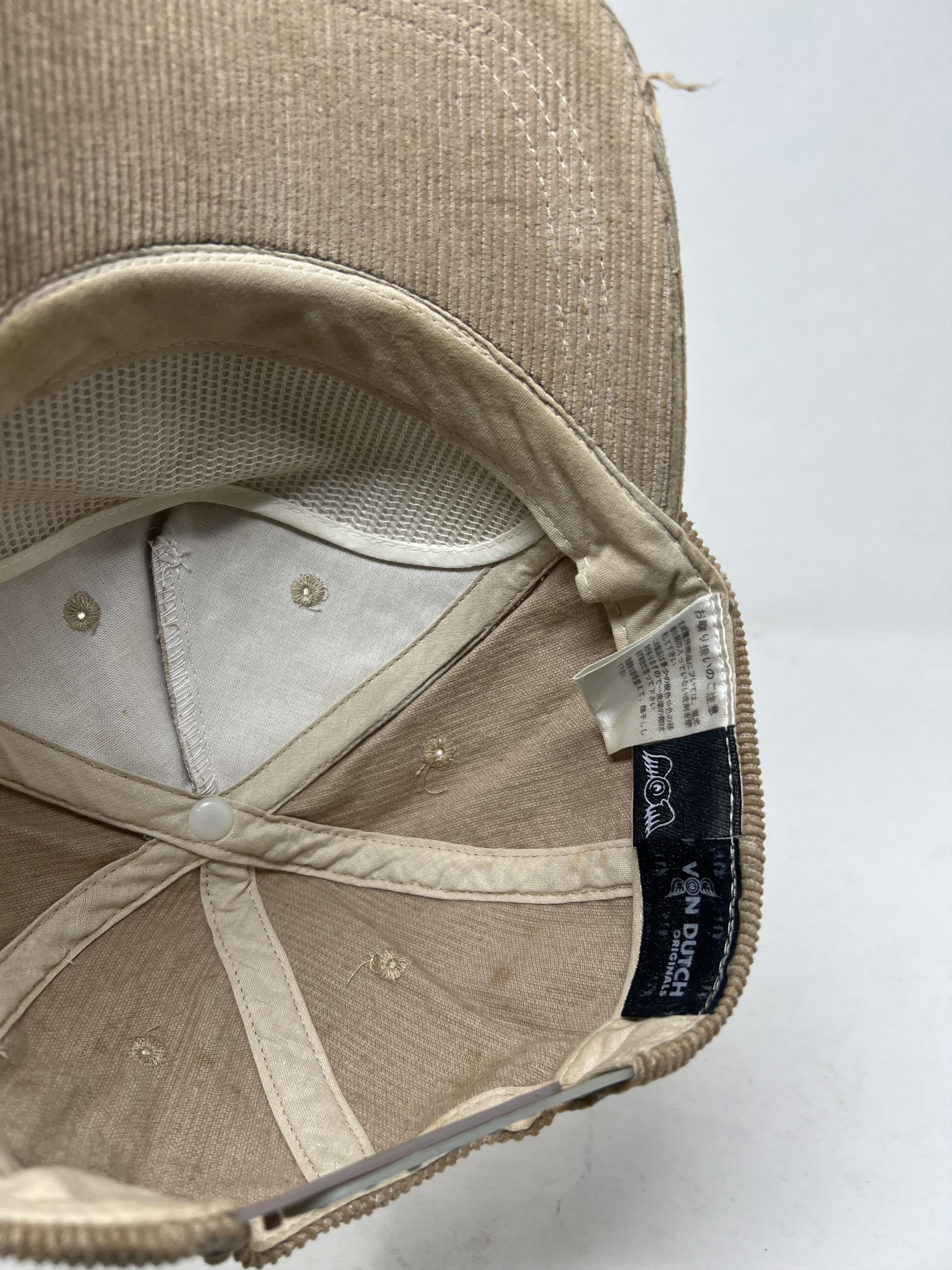 Von Dutch Von Dutch Corduroy Trucker Hat Size ONE SIZE - 11 Thumbnail