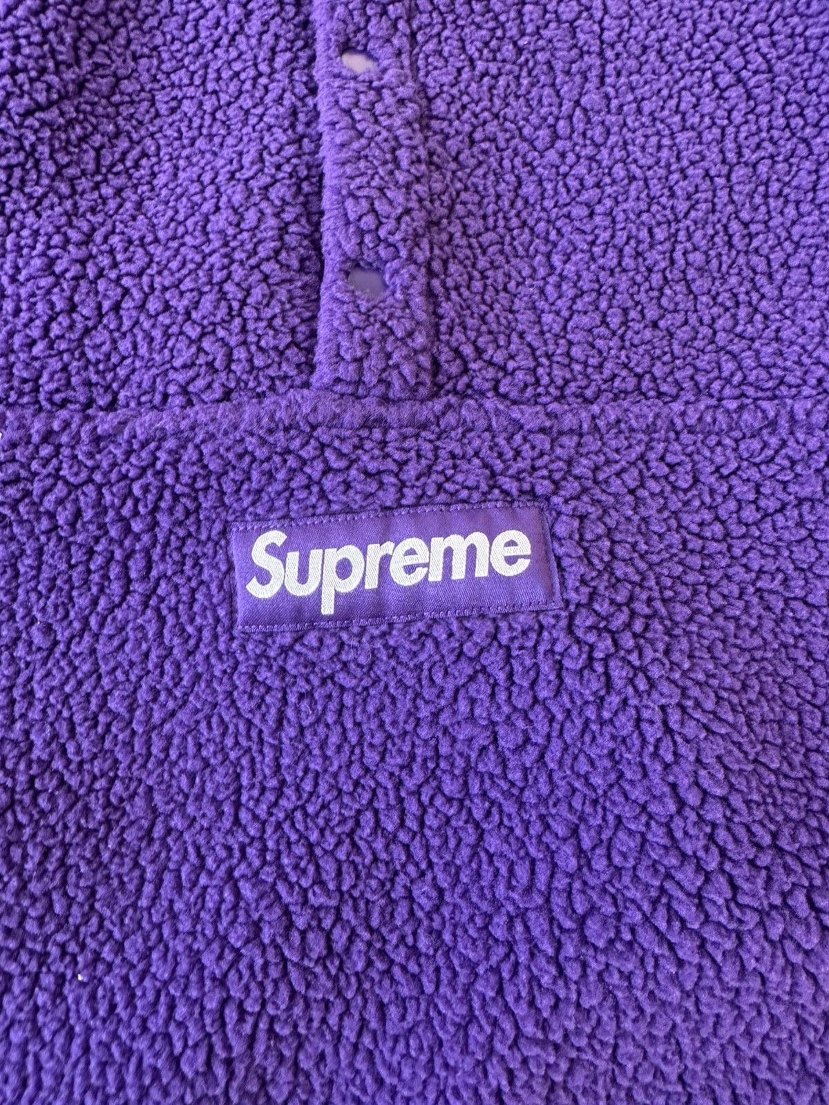 Supreme Supreme Polartec Shearling Reversible Pullover Size US L / EU 52-54 / 3 - 7 Thumbnail