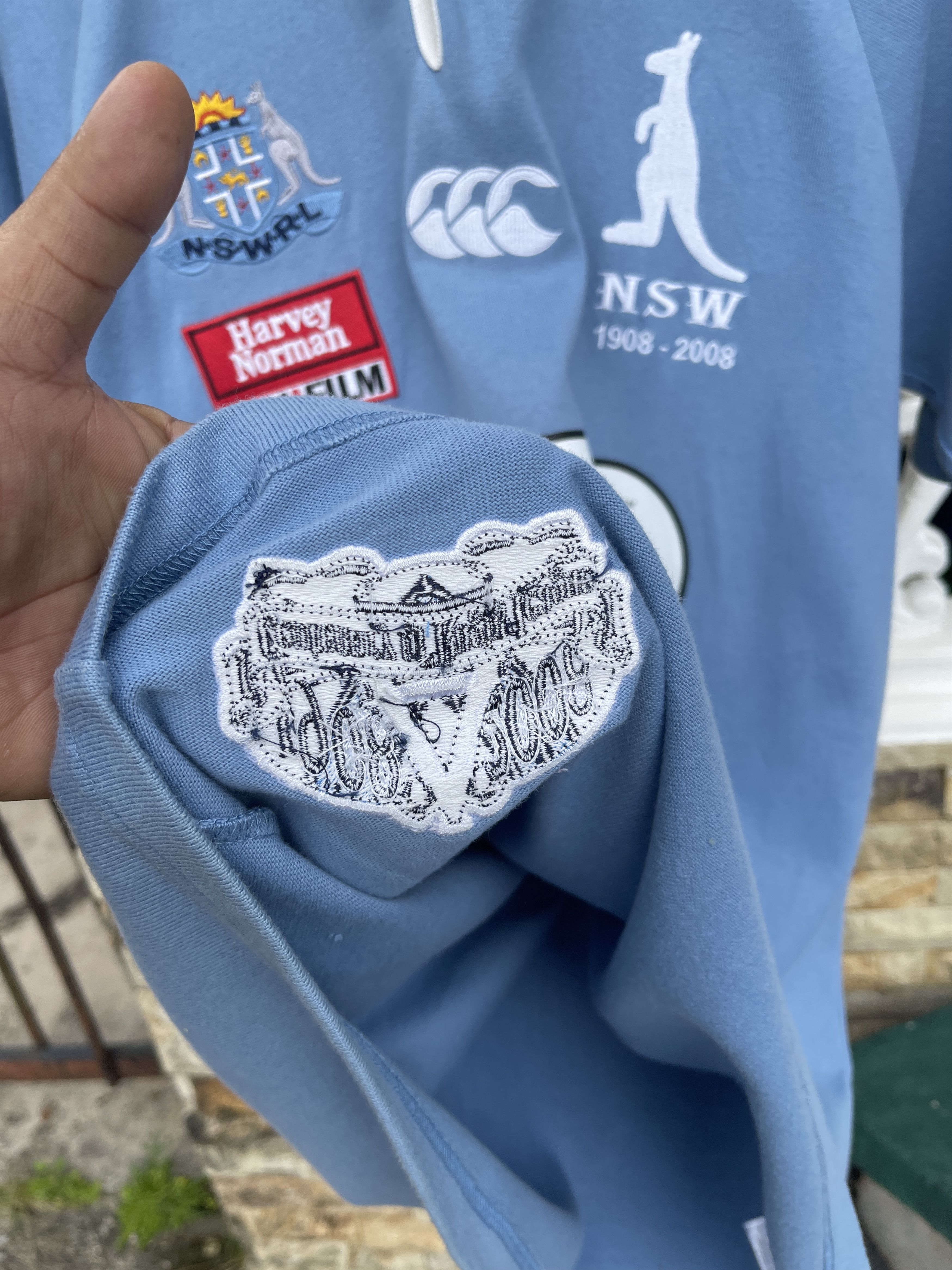 Canterbury of New Zealand LastDrop🔥Vtg Canterbury NSW Blue State Of Origin Rugby Shirt Size US M / EU 48-50 / 2 - 5 Thumbnail