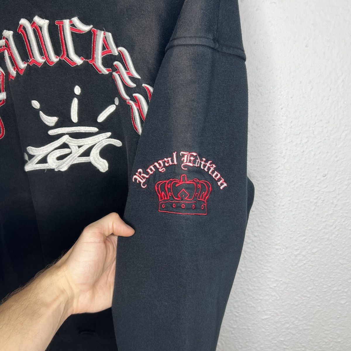 Vintage × Wu-Tang Clan Vintage Sancezz Heavy Weight Boxy Crewneck Sweatshirt 90s Size US XL / EU 56 / 4 - 6 Thumbnail