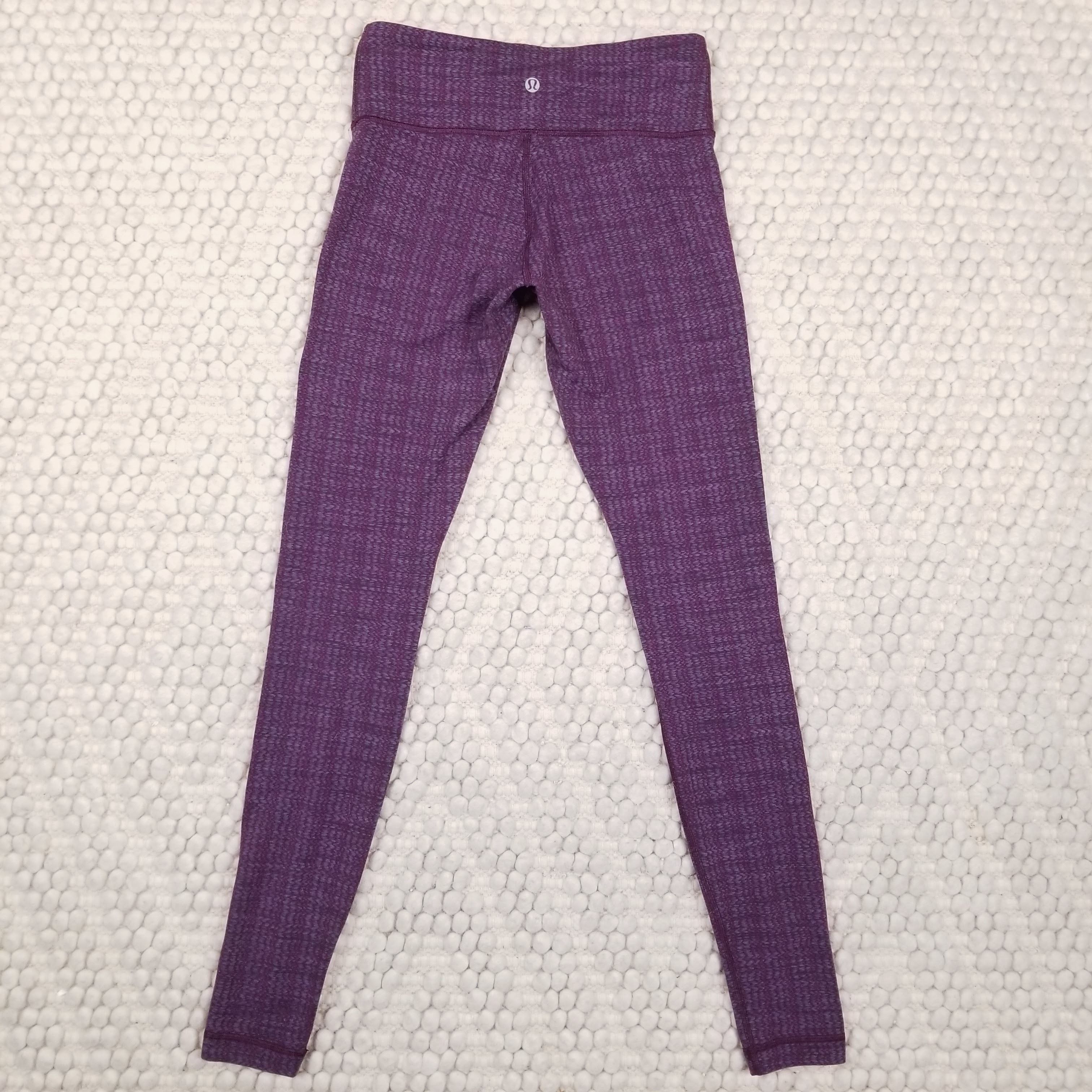 Lululemon Wunder Under Pant *Textured Size 27" / US 4 / IT 40 - 4 Thumbnail