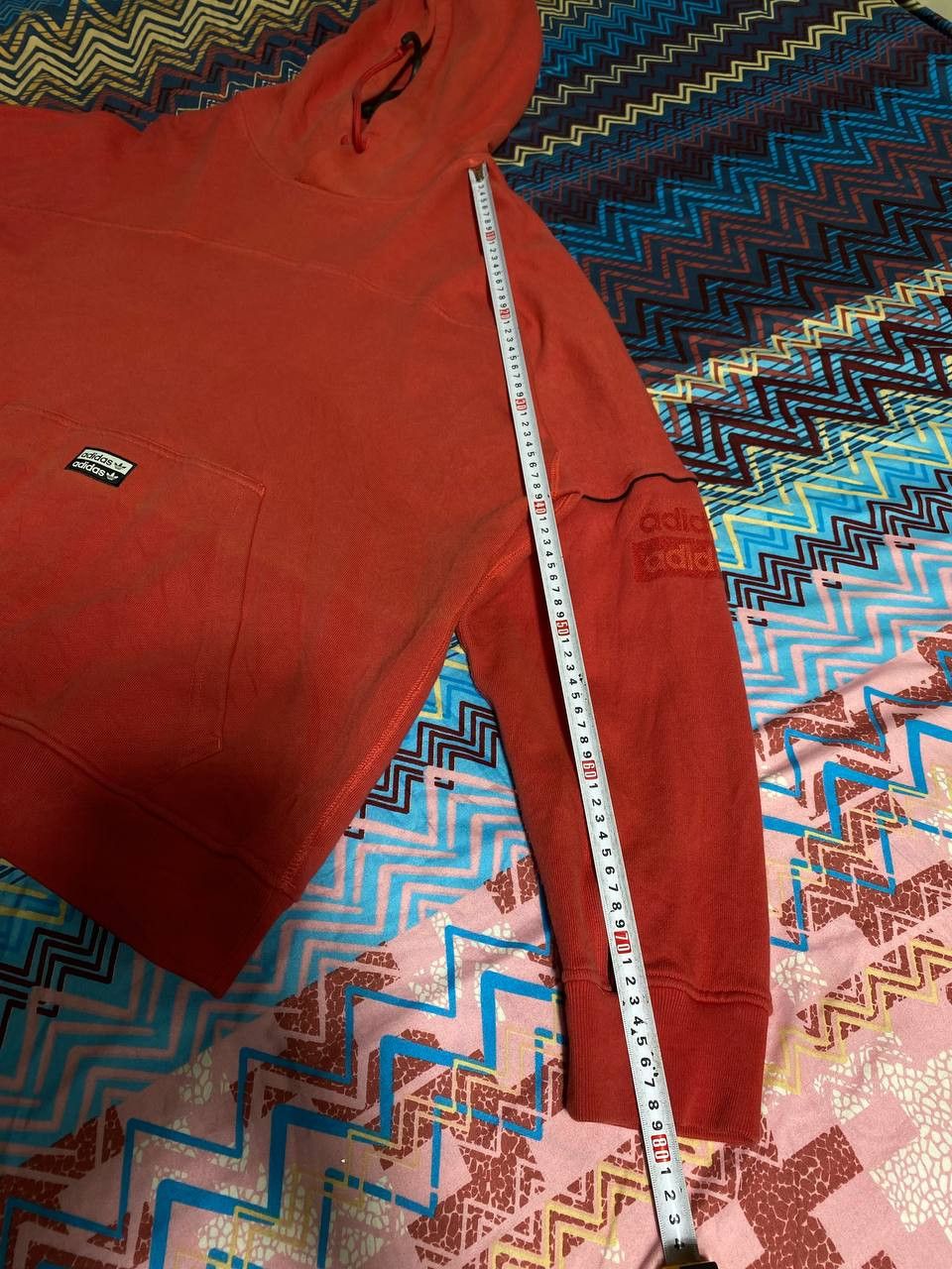 Adidas × Vintage Vintage faded baggy adidas hoodie size Xlarge Size US XL / EU 56 / 4 - 10 Thumbnail