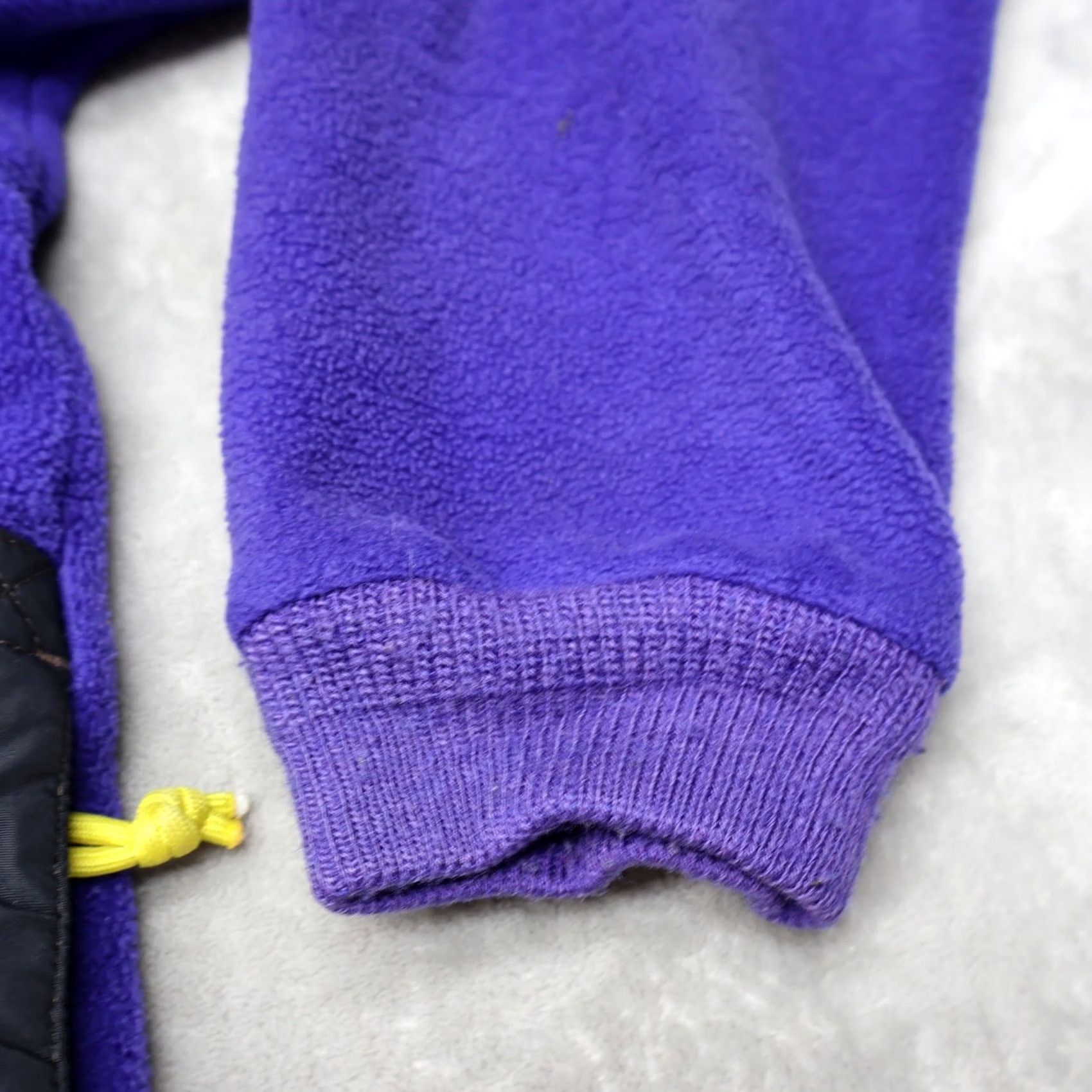 Patagonia Patagonia Sweatshirt Mens Large Purple Fleece 1/2 Zip Pullover VTG - Vintage & Size US L / EU 52-54 / 3 - 3 Thumbnail