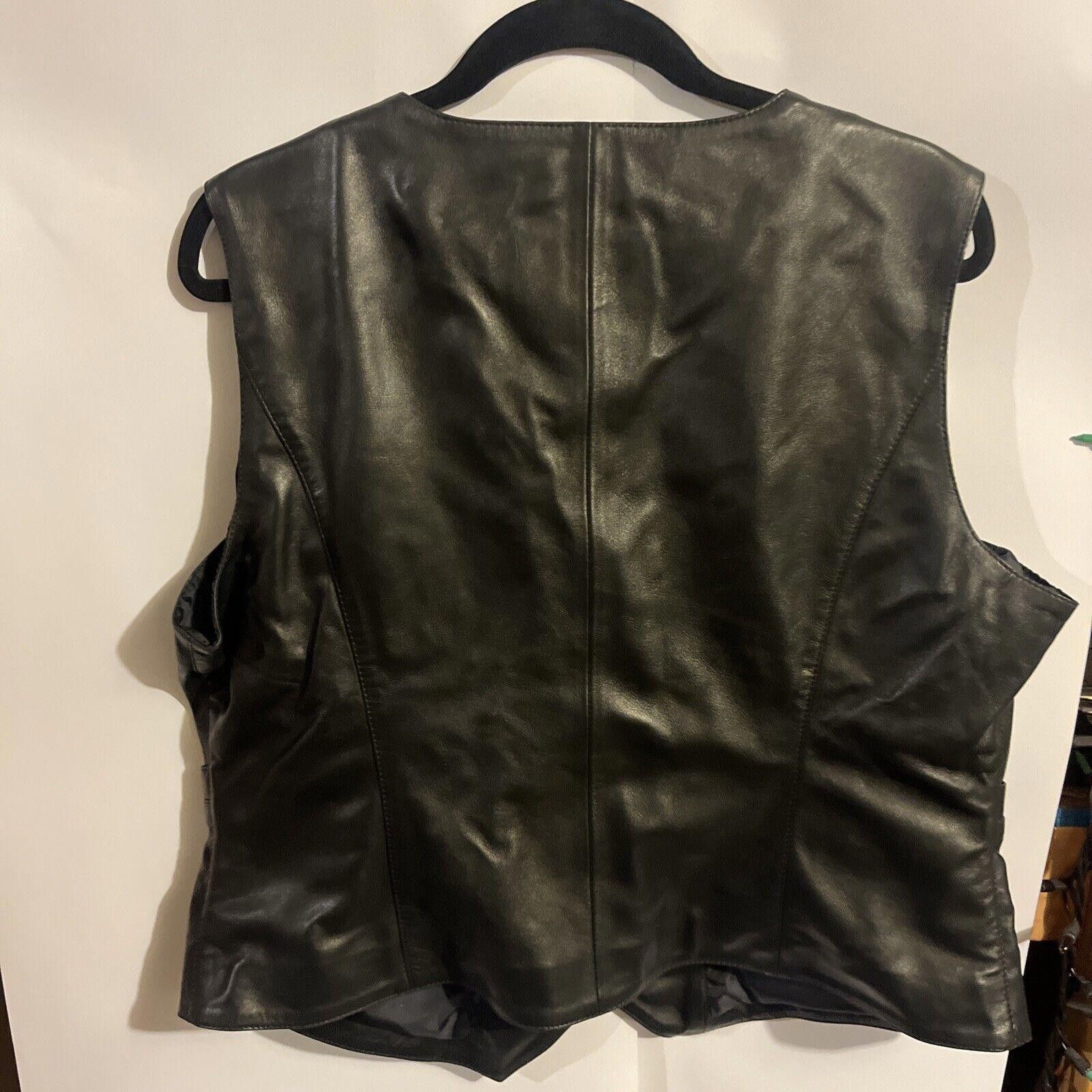 Designer Inland Leather Vest Large Premium Leather Vest Size US L / EU 52-54 / 3 - 4 Thumbnail
