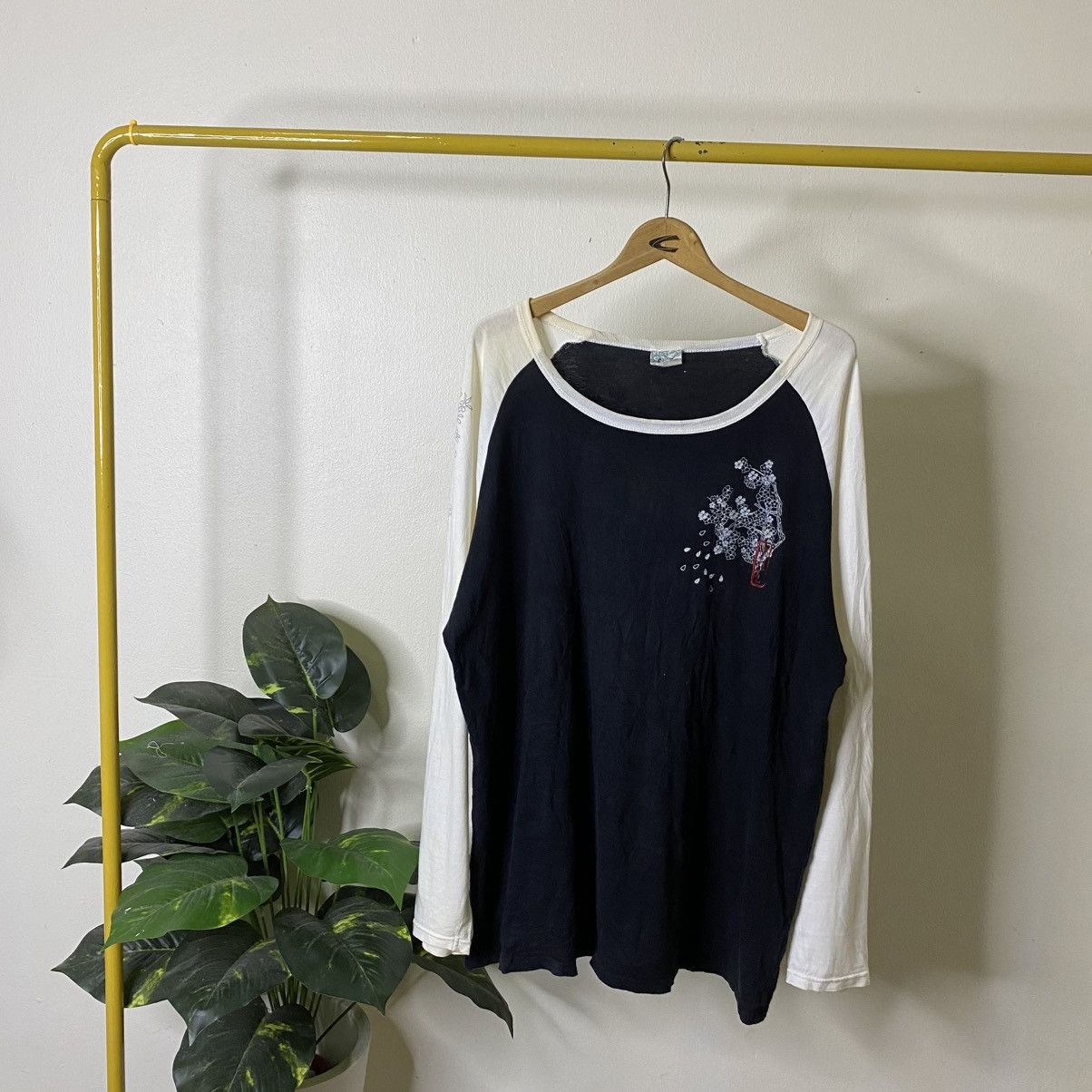 Japanese Brand CrossKeys Koi Fish Ed Hardy Karakuri Tamashii Style LS Tee Size US XXL / EU 58 / 5 - 6 Thumbnail