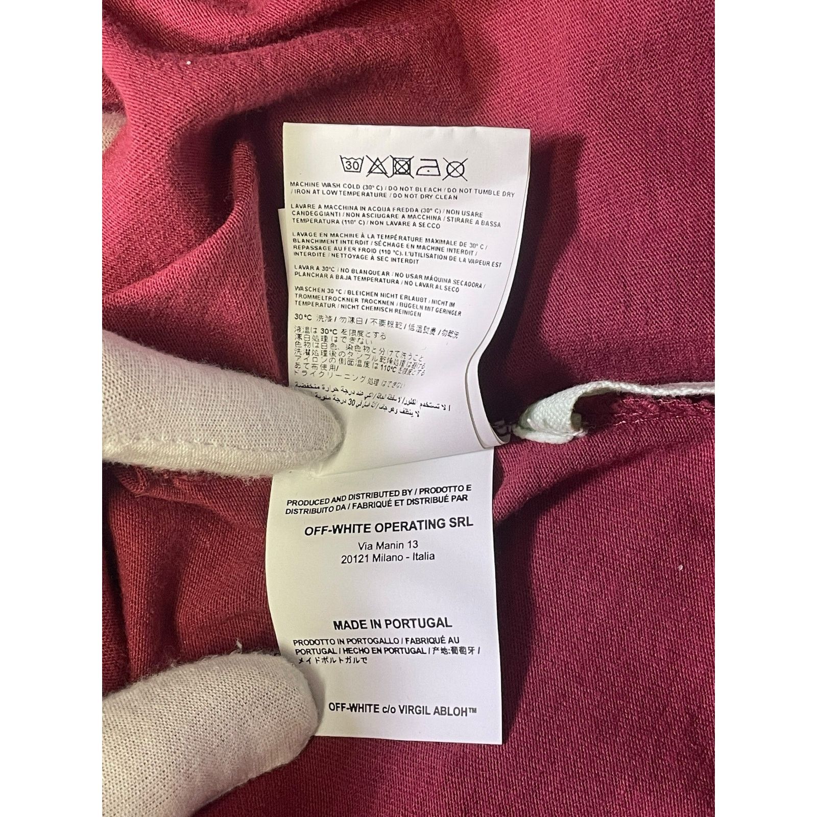 Off-White 2013 Off-White Late Nights Early Mornings Art Dad T-Shirt Size US XS / EU 42 / 0 - 8 Thumbnail