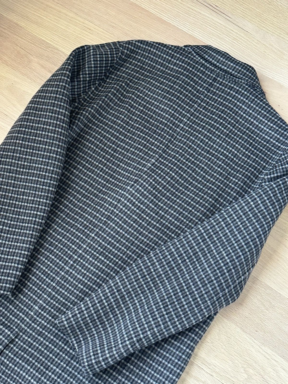 Theory Theory Men’s Gray Suffolk Wool Cashmere Double-Face Overcoat Size US M / EU 48-50 / 2 - 8 Thumbnail