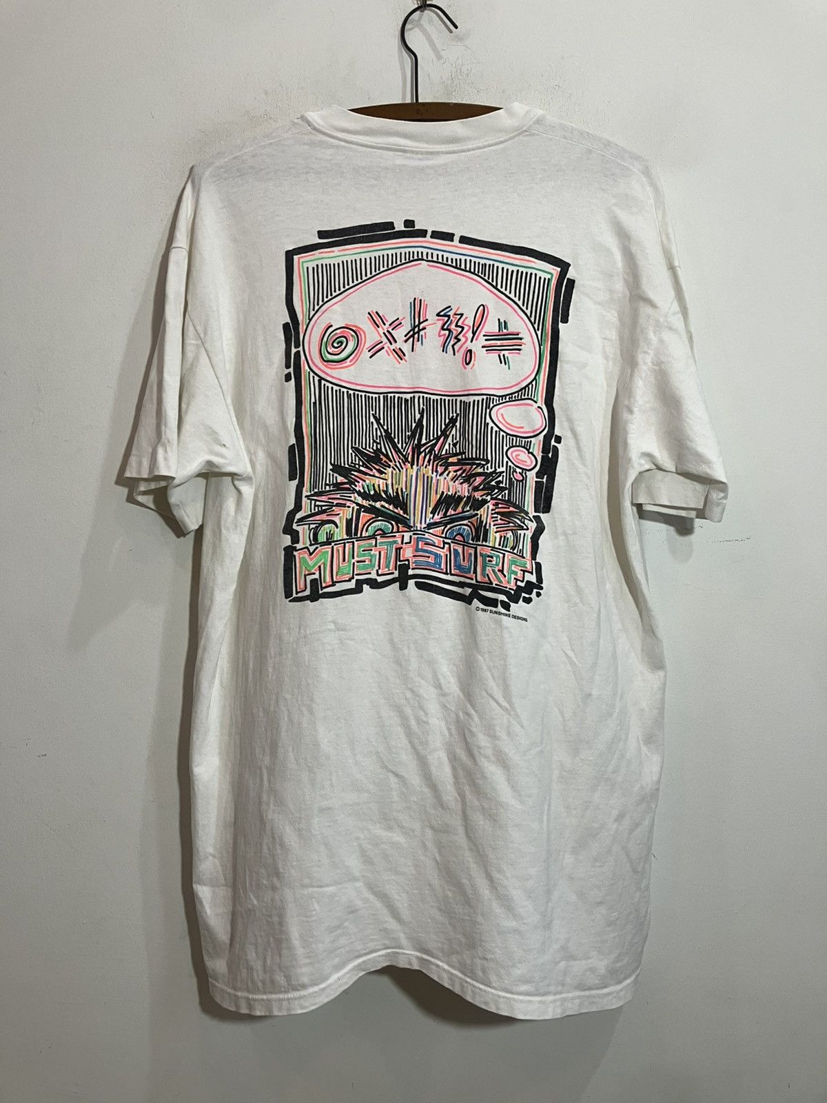 Vintage Must Surf 80s Size US XL / EU 56 / 4 - 2 Thumbnail
