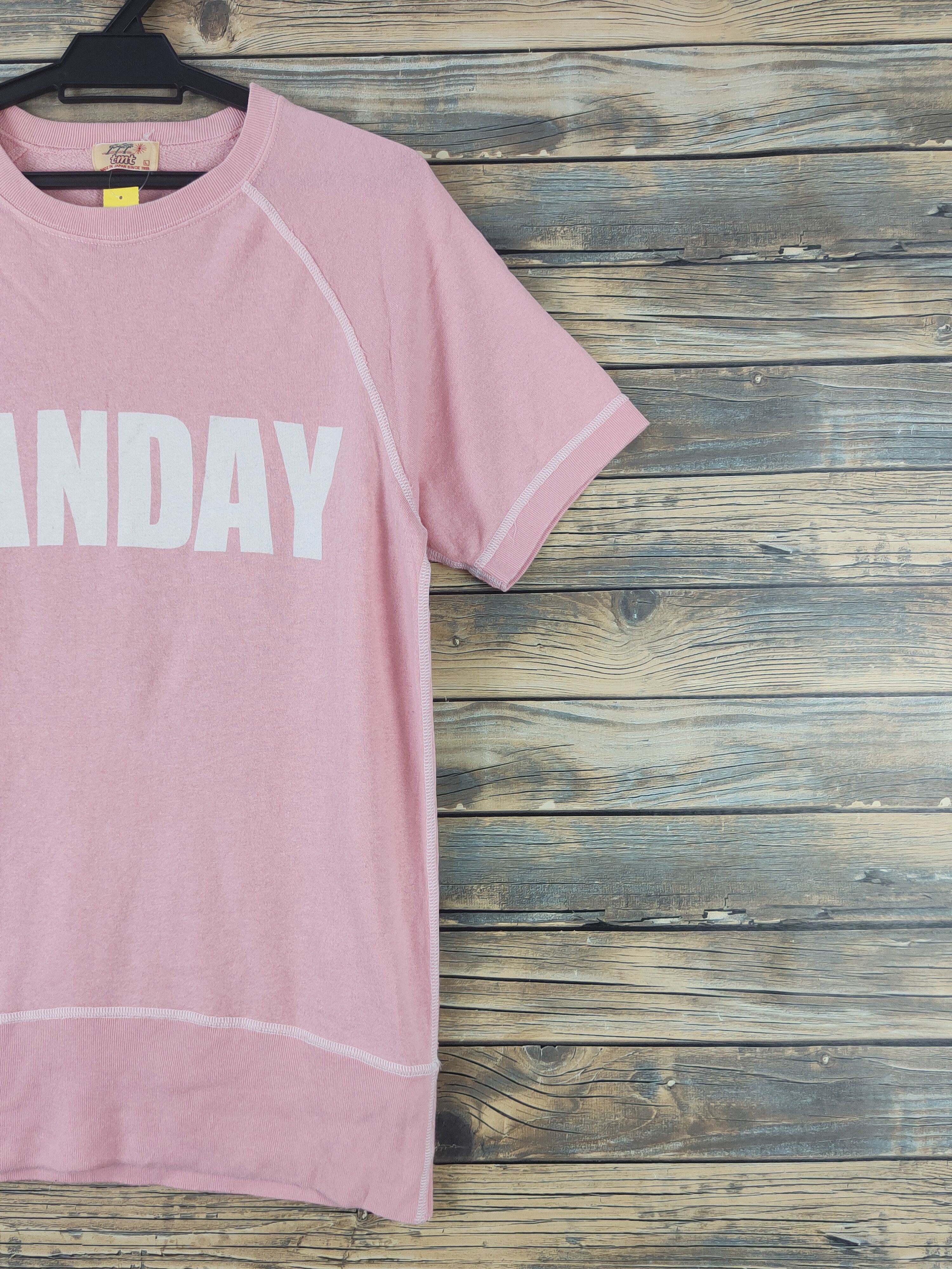 TMT DL Tmt made in Japan vintage Peach Short Sleeve T-shirt #822 Size L / US 10 / IT 46 - 6 Thumbnail