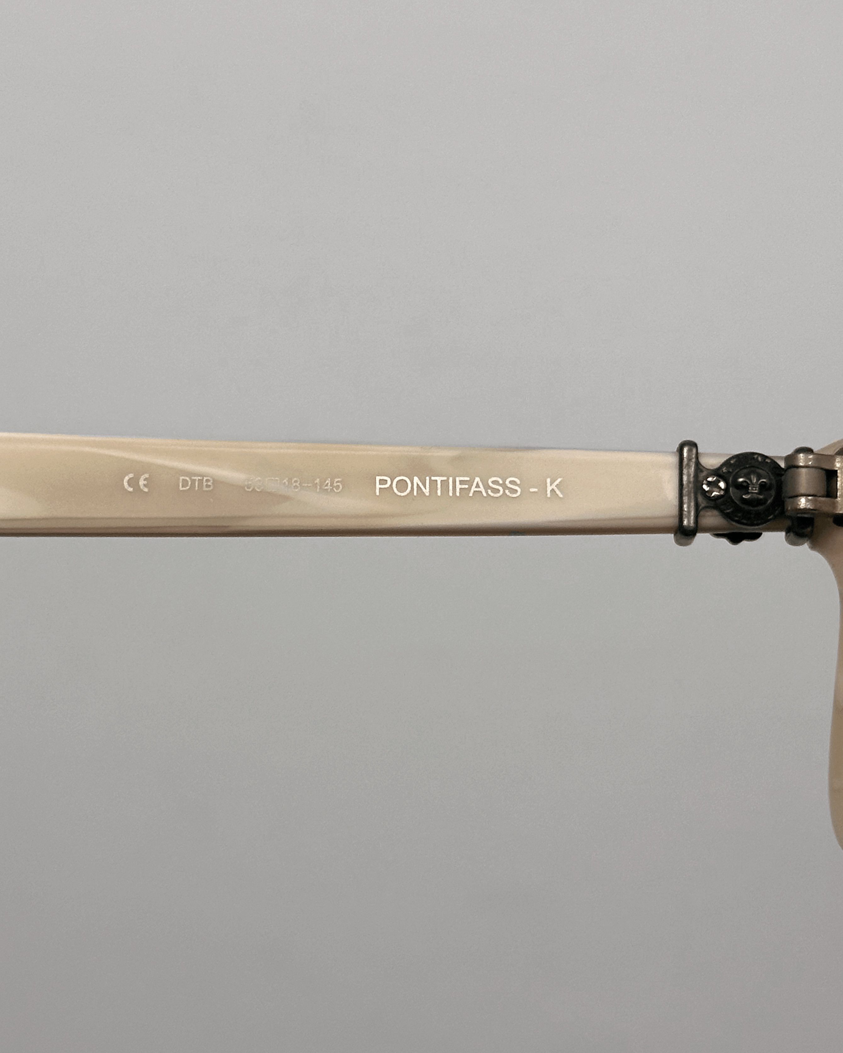 Chrome Hearts Chrome Hearts Pontifass-K Sunglasses Size ONE SIZE - 9 Thumbnail