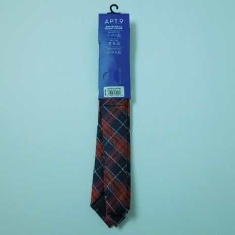 Apt. 9 Apt. 9 Helmut Plaid Tie with Pocket Square Size ONE SIZE - 5 Thumbnail