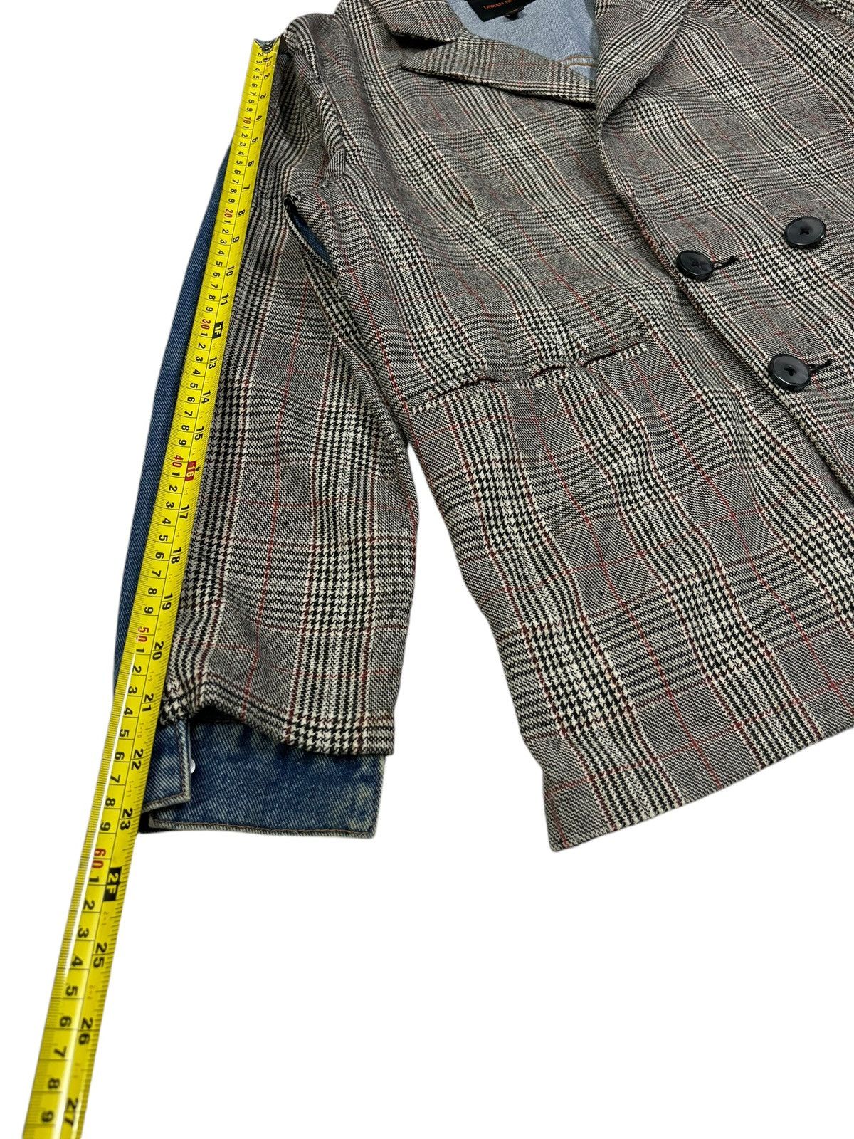 Japanese Brand Y2K Japanese Brand Hybrid Wool Blend-Denim Blazer Jacket Size US M / EU 48-50 / 2 - 11 Thumbnail