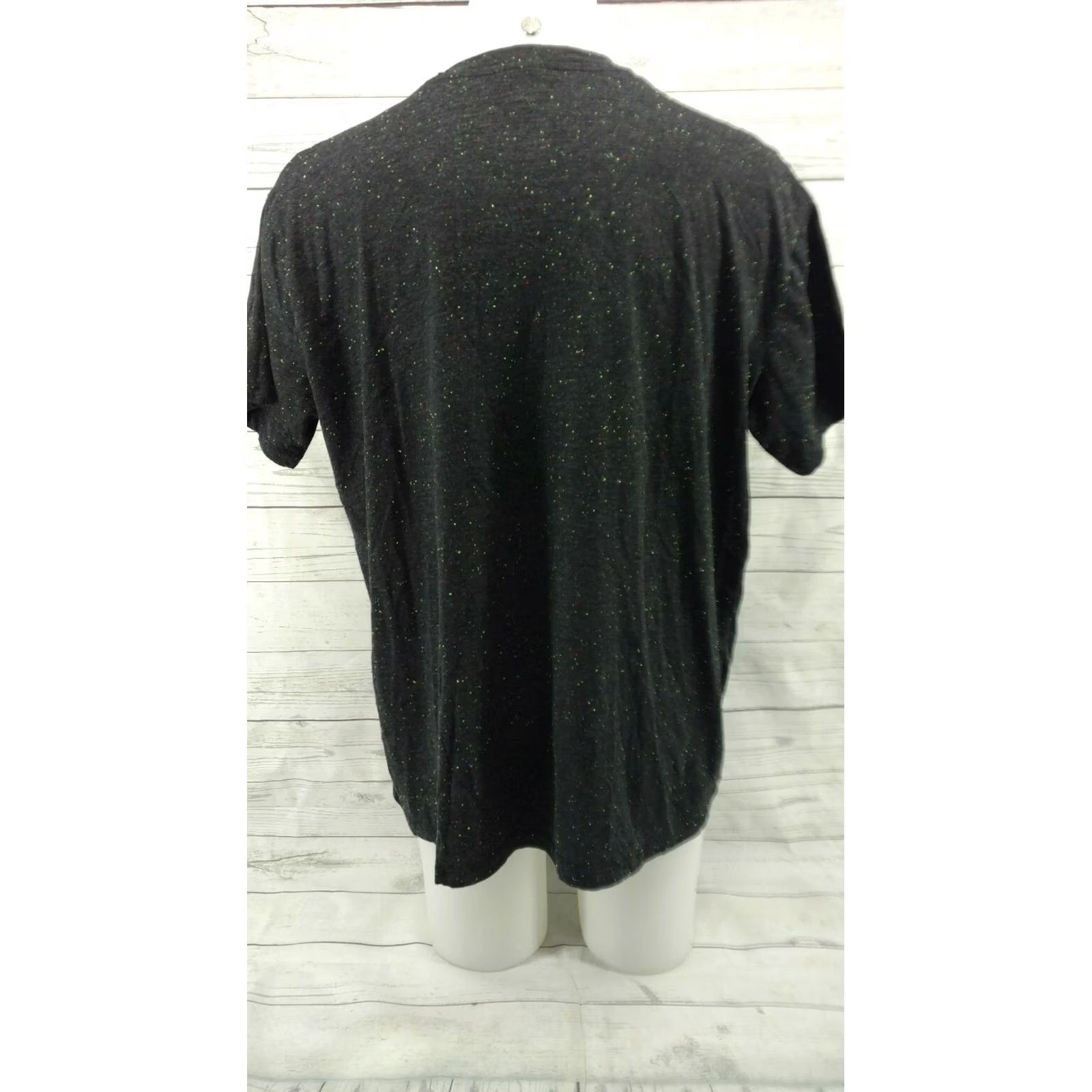 Vintage Space Jam Tune Squad Black Confetti Texture Shirt 3XL Mens Shirt Graphic Tee Space Jam Style 90s Concert theme Size US XXL / EU 58 / 5 - 7 Thumbnail