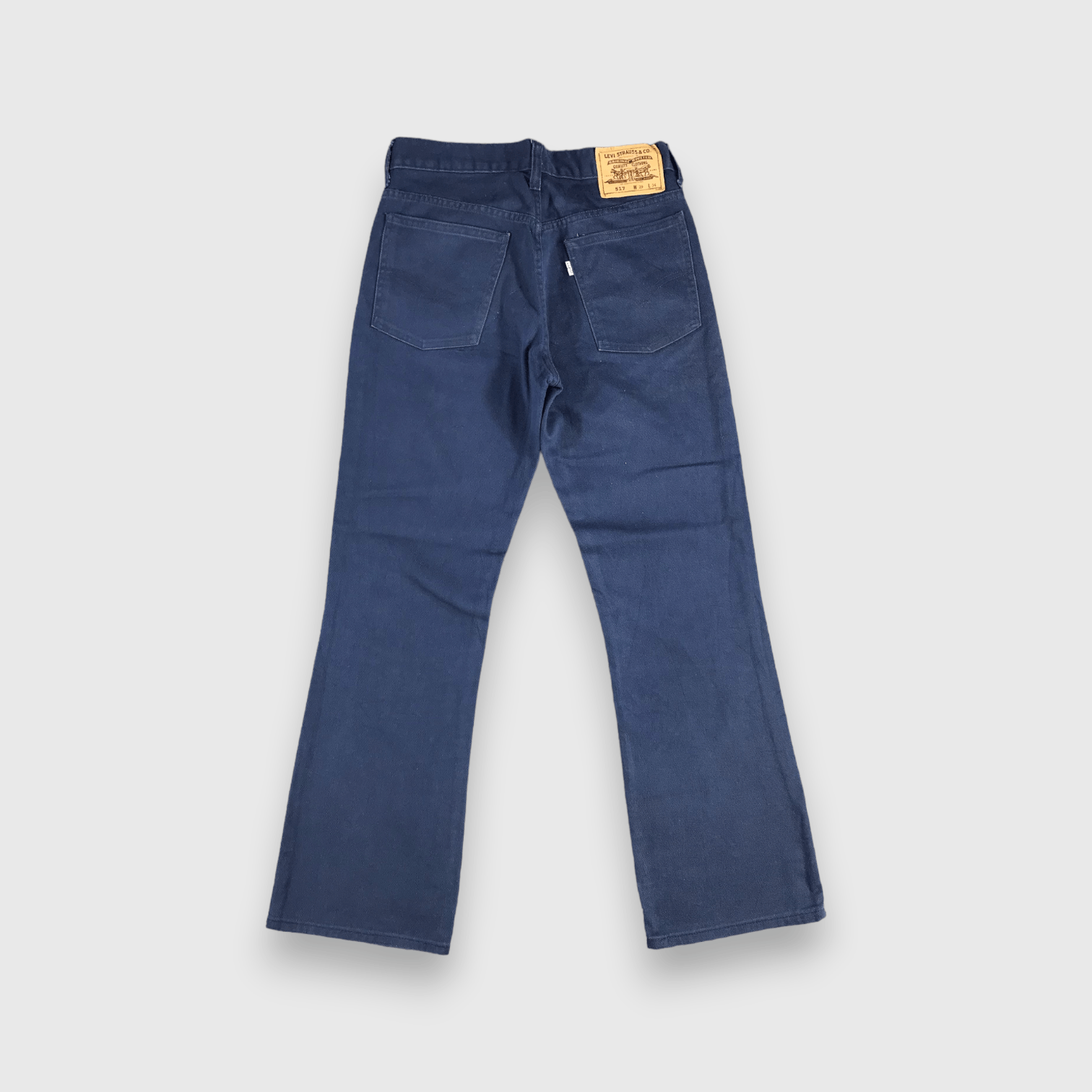 Levi's Vintage Blue Wash Levis 517 Flare Jeans-J1872 Size US 28 / EU 44 - 2 Thumbnail