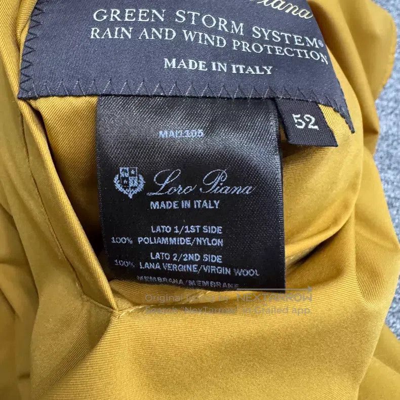 Loro Piana Loro Piana GREEN STORM SYSTEM reversible nylon cashmere ve Size US L / EU 52-54 / 3 - 6 Thumbnail