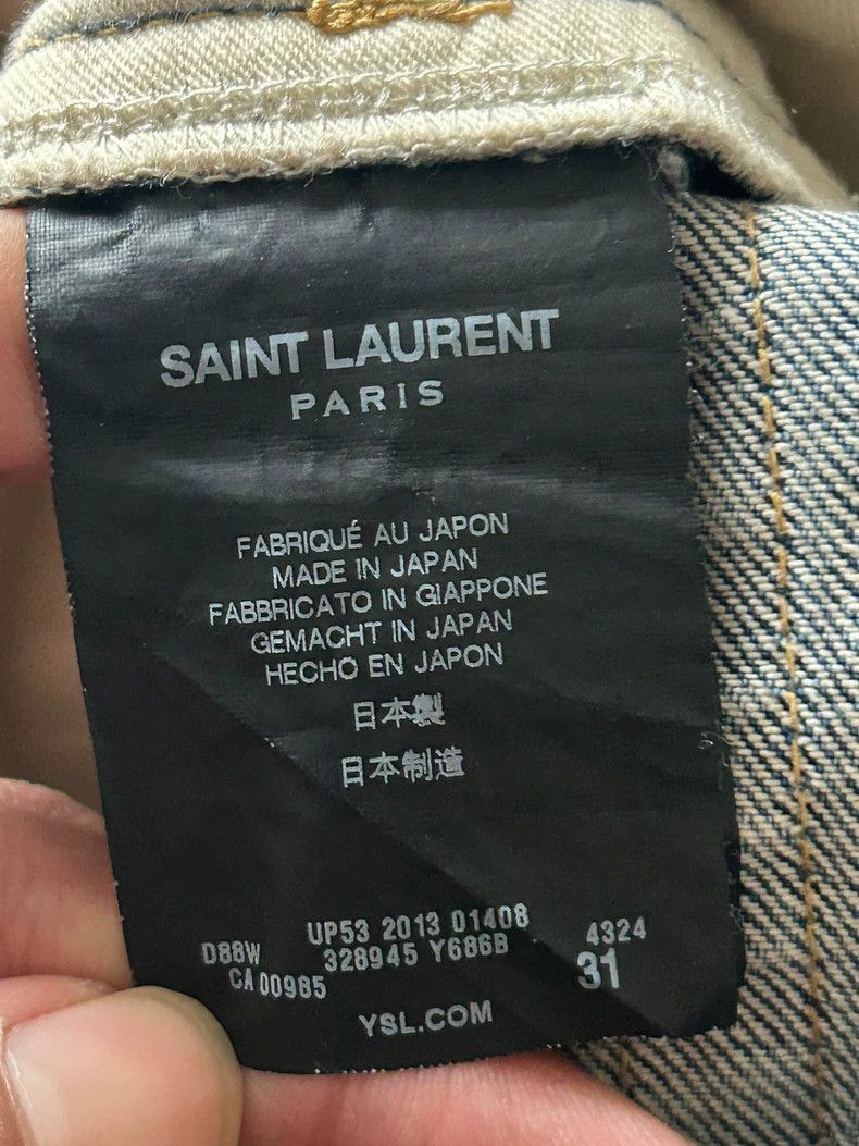 Saint Laurent Paris Saint Laurent Paris 13fwD02 jeans-2506 Size US 31 - 5 Thumbnail